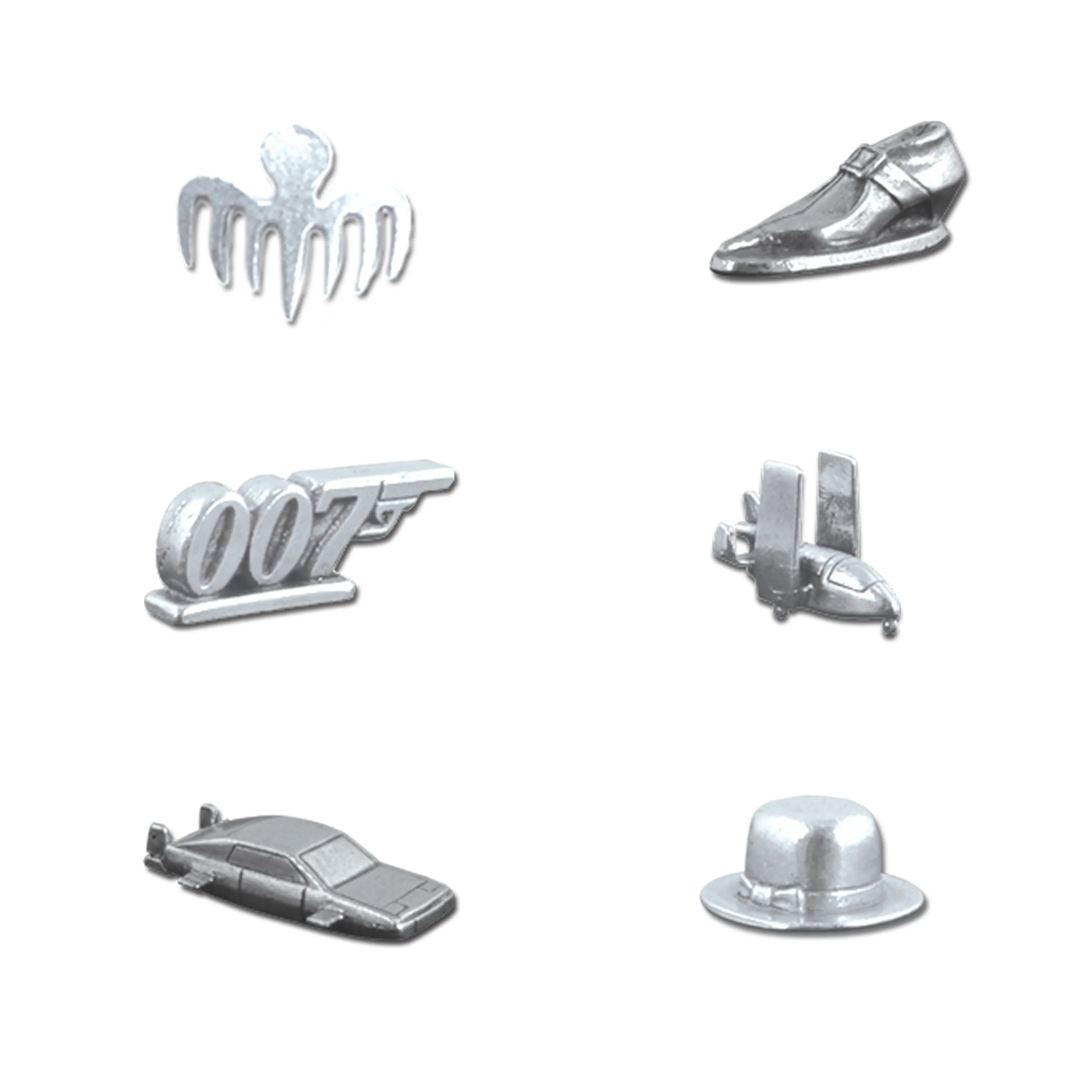 Monopoly - James Bond (Deutsch/Französisch) + 6 EXTRA Gold Spielfiguren