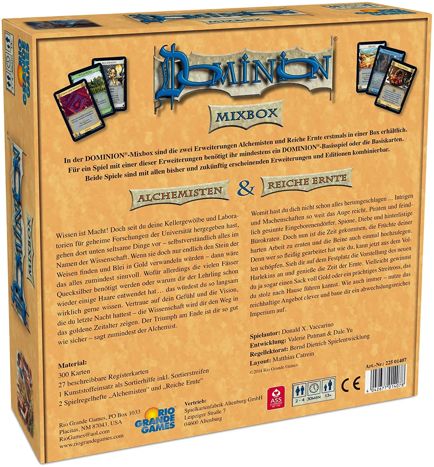 RGG - Dominion - Erweiterung Mixbox (Alchemisten & Reiche Ernte)