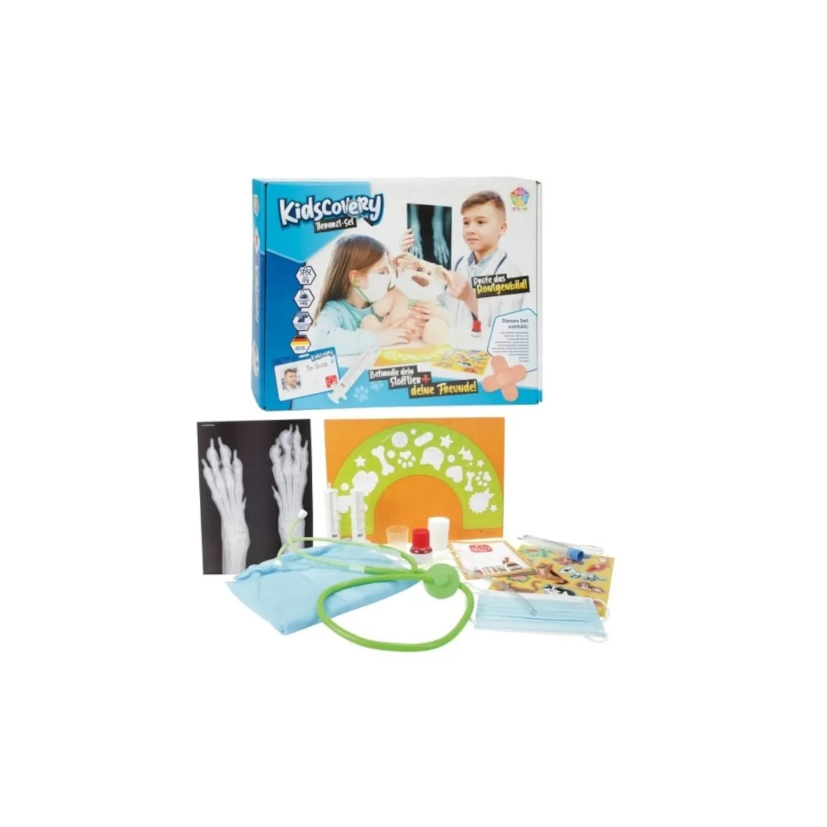 Toi-Toys 38318A_DE - KIDSCOVERY Experiment -Tierarzt- Set XL (DE)