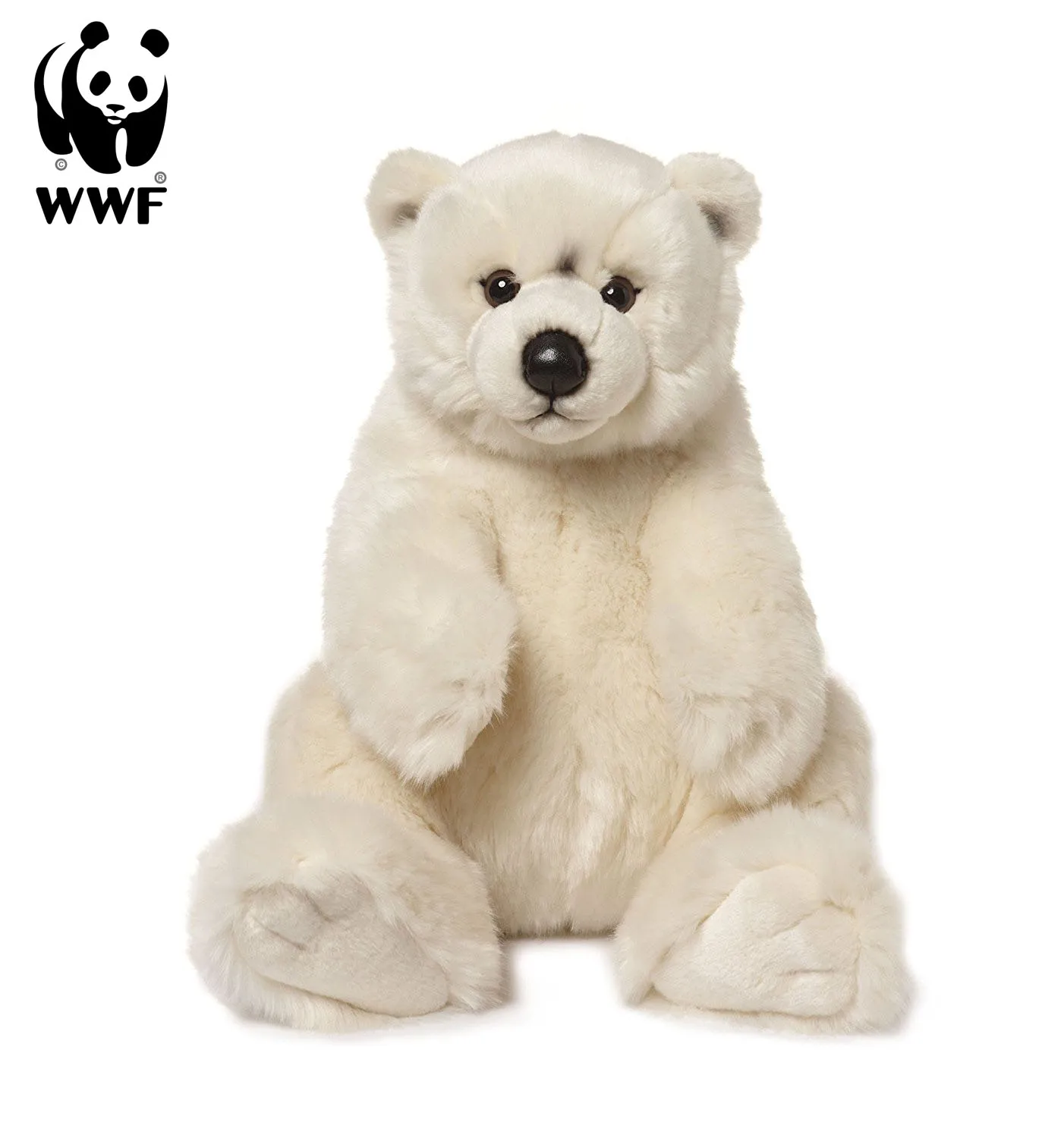 WWF - Plüschtier - Eisbär (sitzend, 22cm)