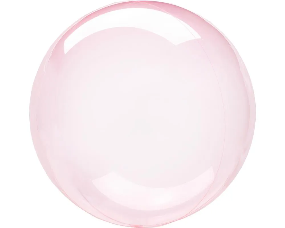 Amscan 8284802 - Folienballon - Clearz Crystal (pink)