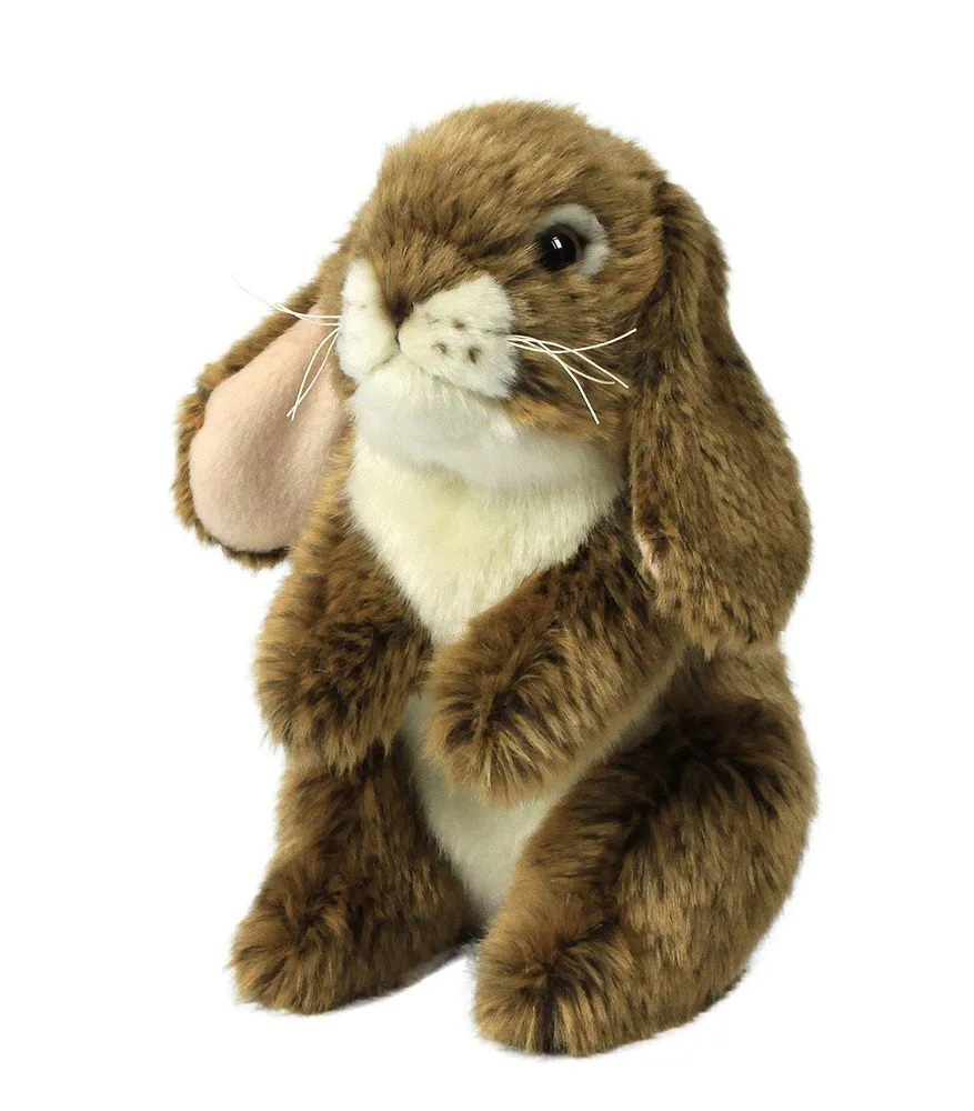 Plüschtier Kaninchen (18cm, stehend, braun)