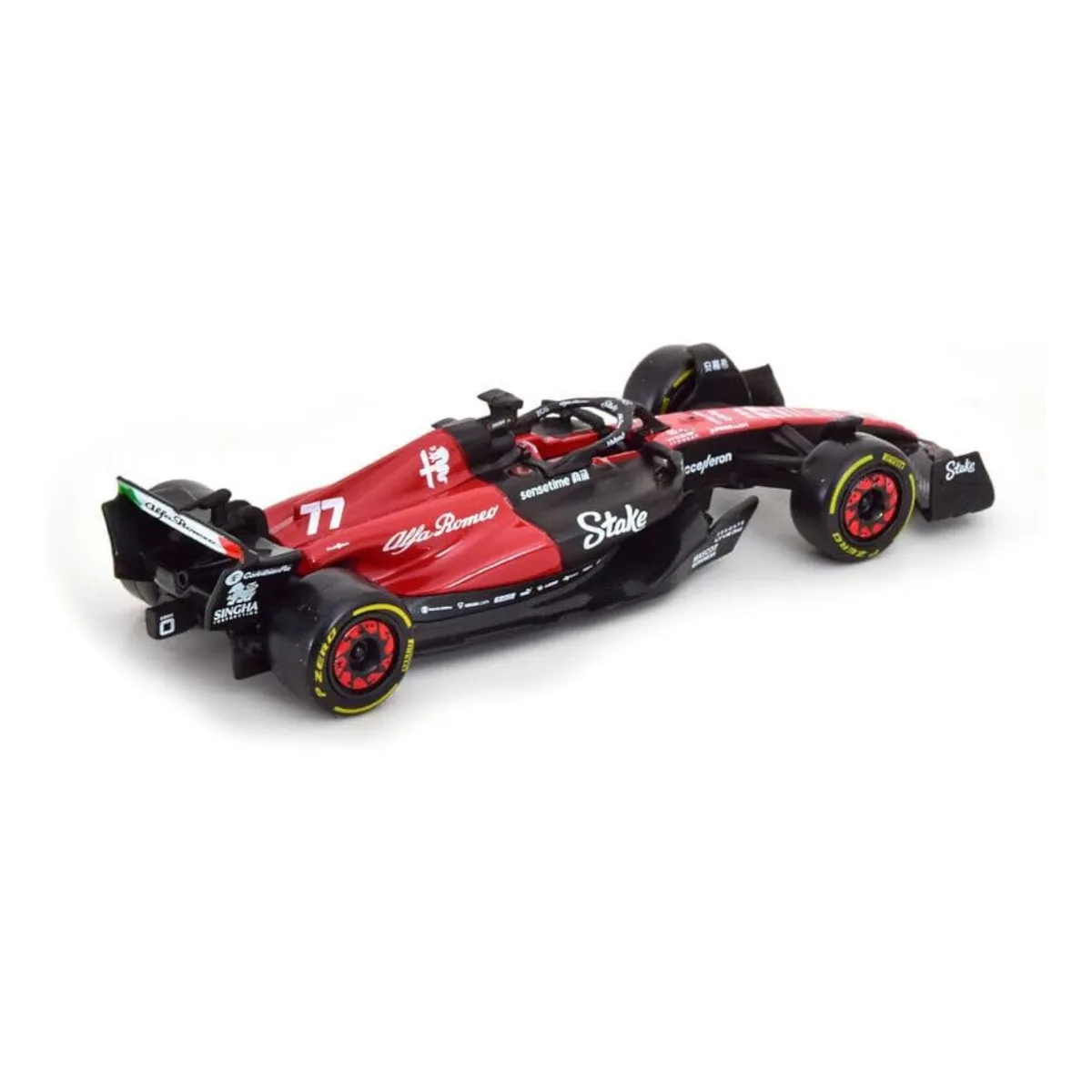 Bburago 18-38085B - Modellauto - F1 Alfa Romeo C43 '23 #77 Bottas (Maßstab 1:43)