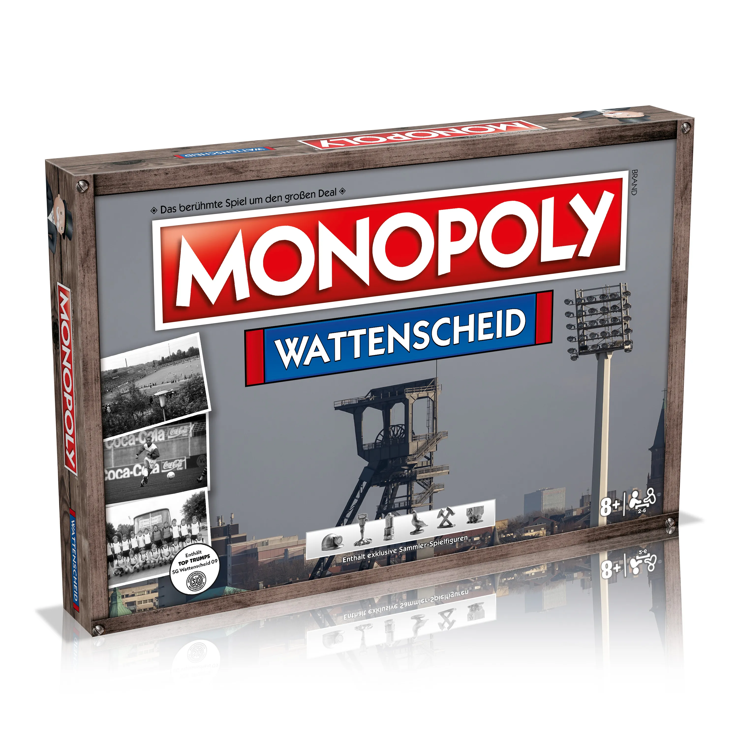 Monopoly - Wattenscheid inkl. Top Trumps