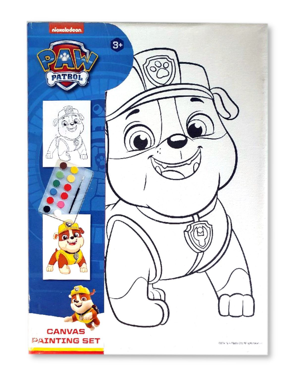 Paw Patrol - Mal-Set mit Leinwand, 4 Motive Paw Patrol - Mal-Set mit Leinwand, 4 Motive