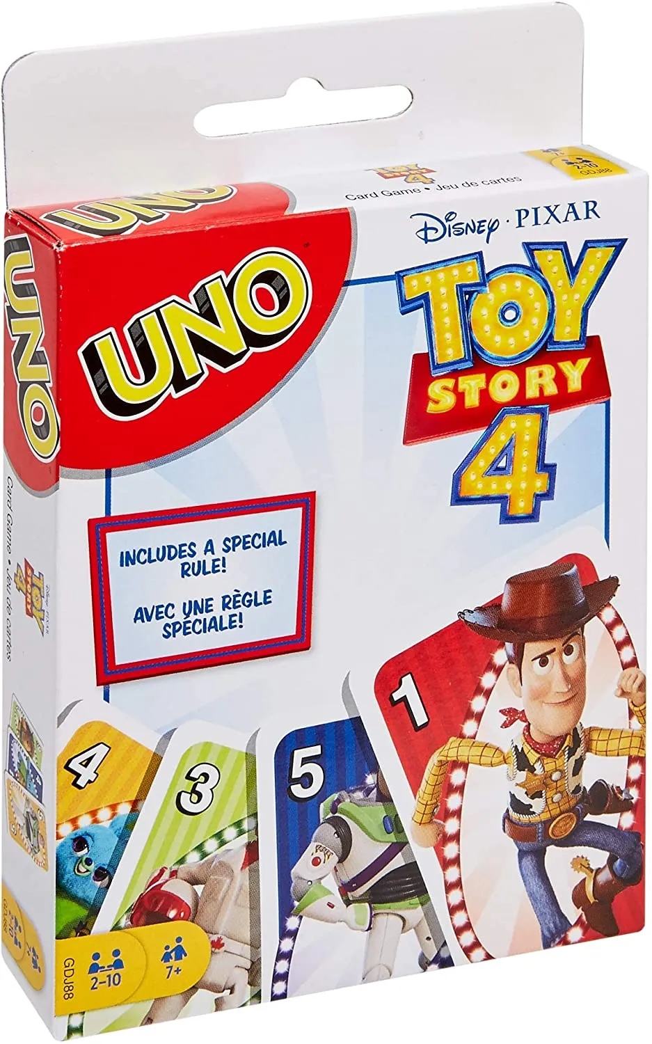 UNO Toy Story 4 + Figuren 10er-Pack