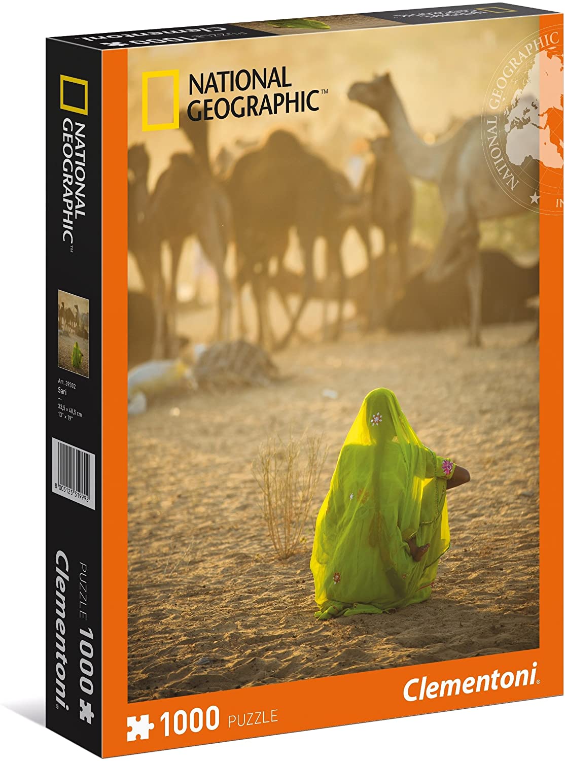 Clementoni Puzzle National Geographic "Sari" 1000 Teile