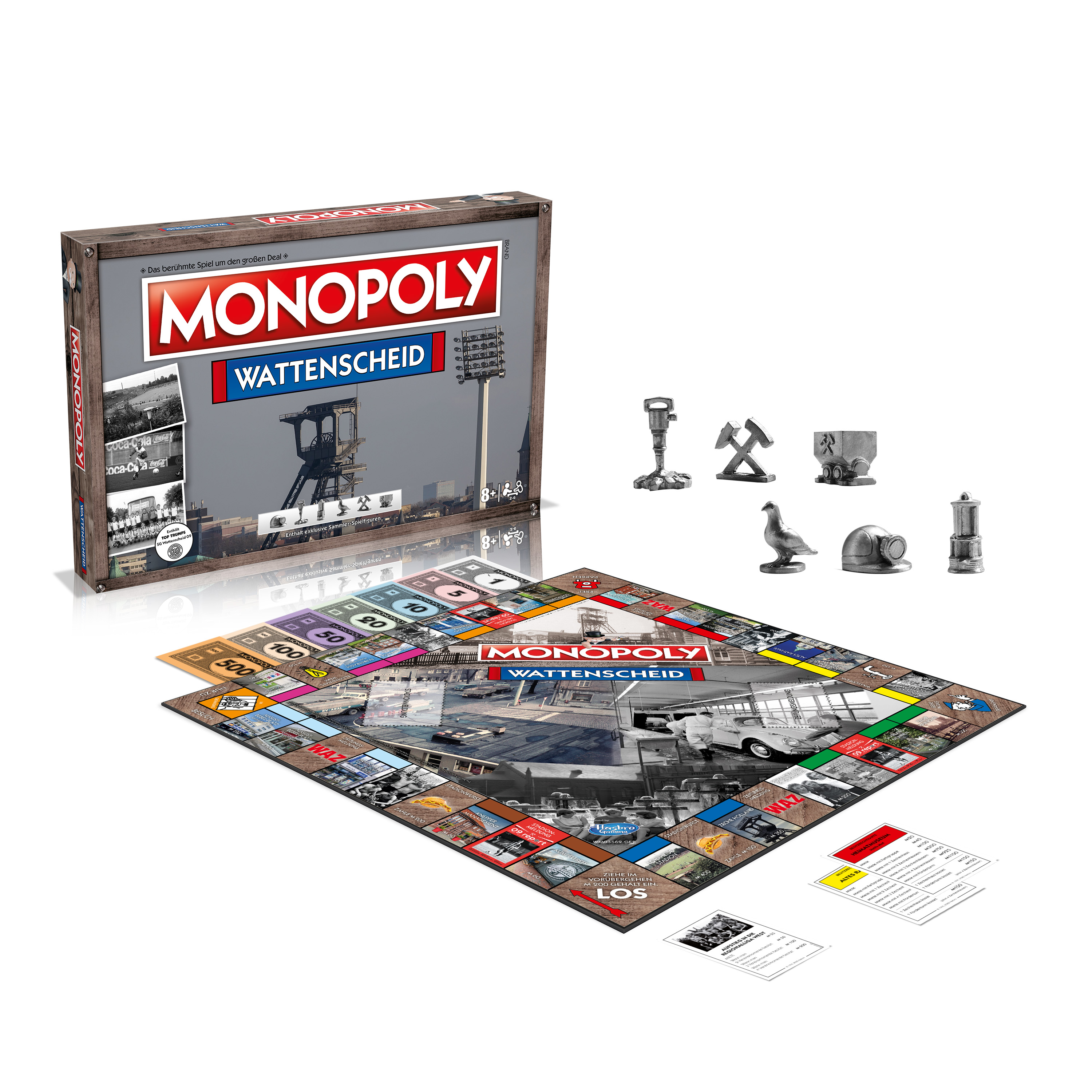 Monopoly - Wattenscheid inkl. Top Trumps
