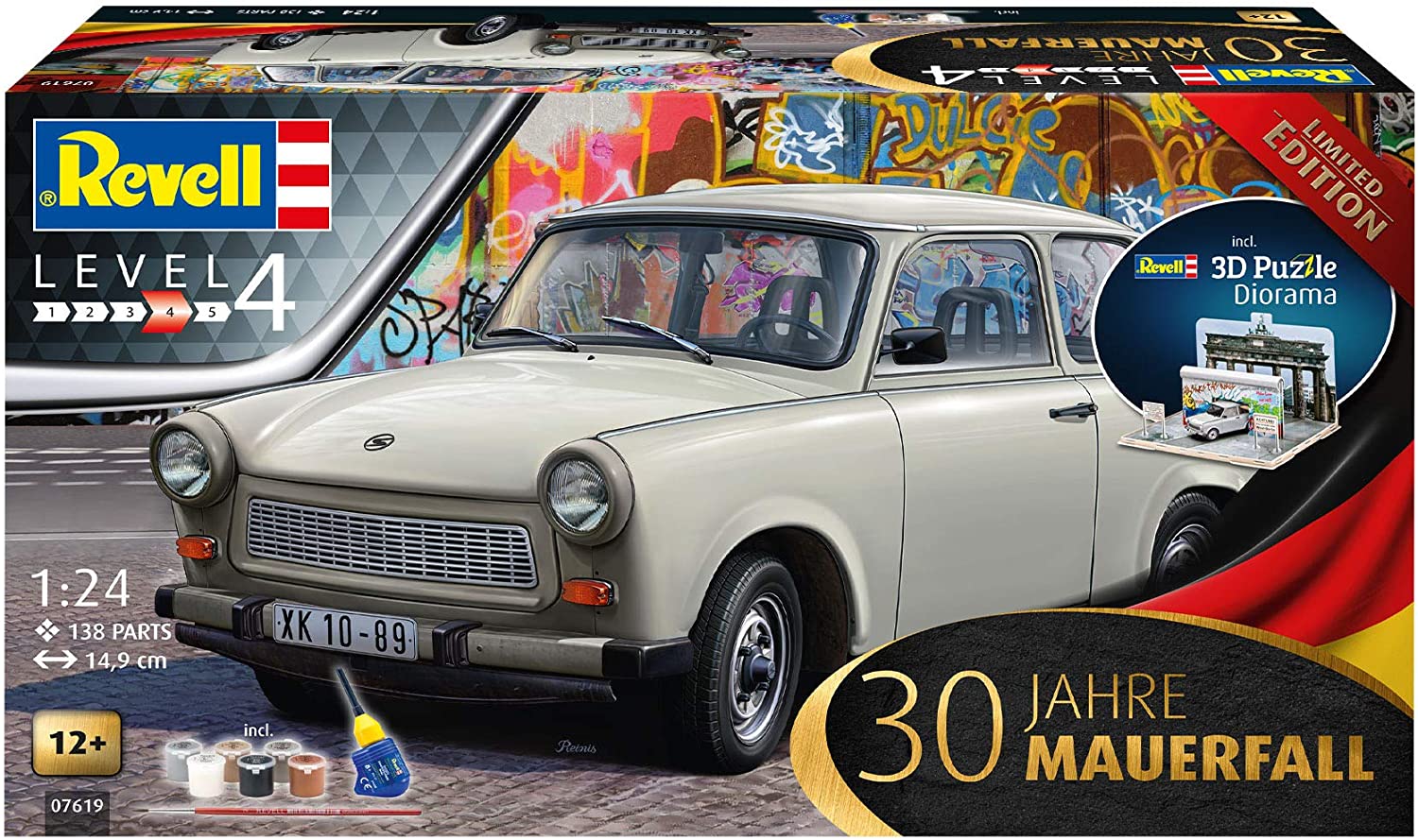 Revell 07619 - Modellbausatz - 30 Jahre Mauerfall, Limited Edition