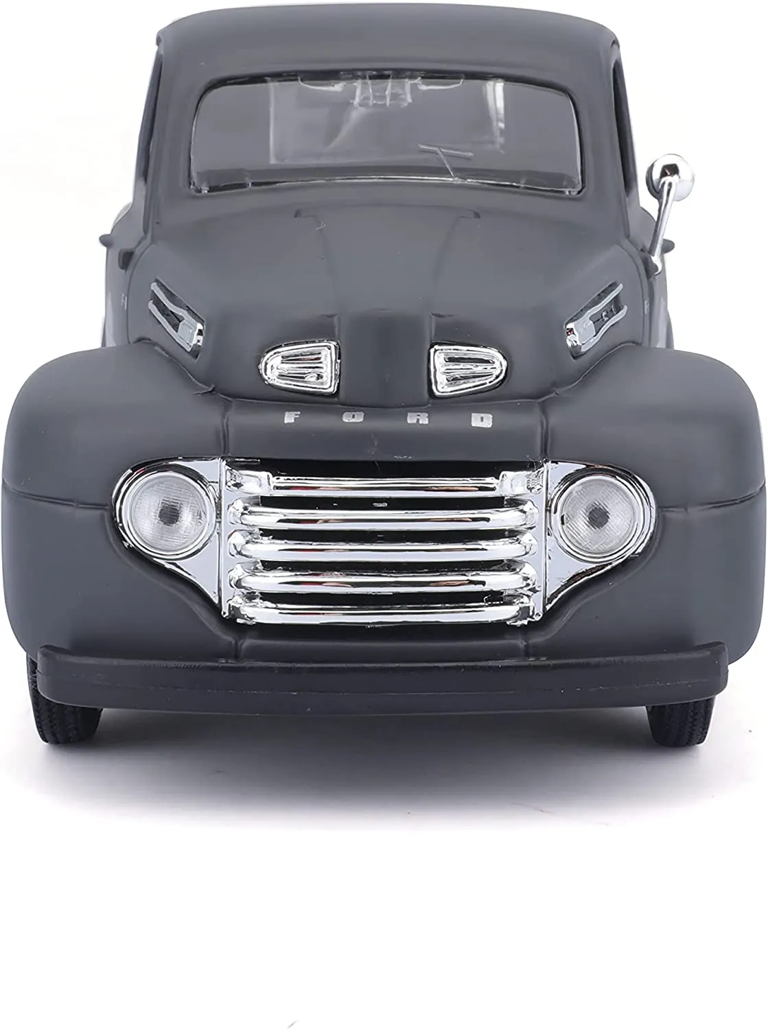 Maisto 32185 - Modellauto - Ford F1 Pick-Up '48 + Harley WLA Flathead '42 (schwarz, Maßstab 1:24)