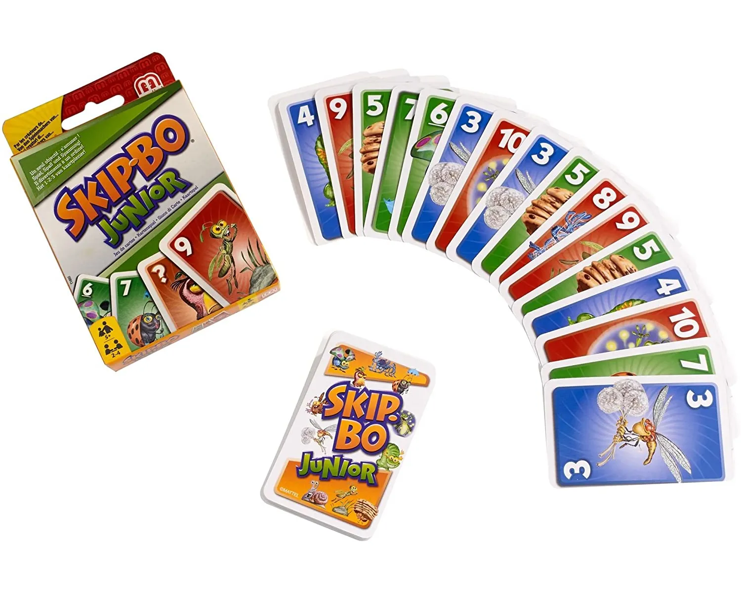Mattel - Kartenspiel - Skip-Bo Junior