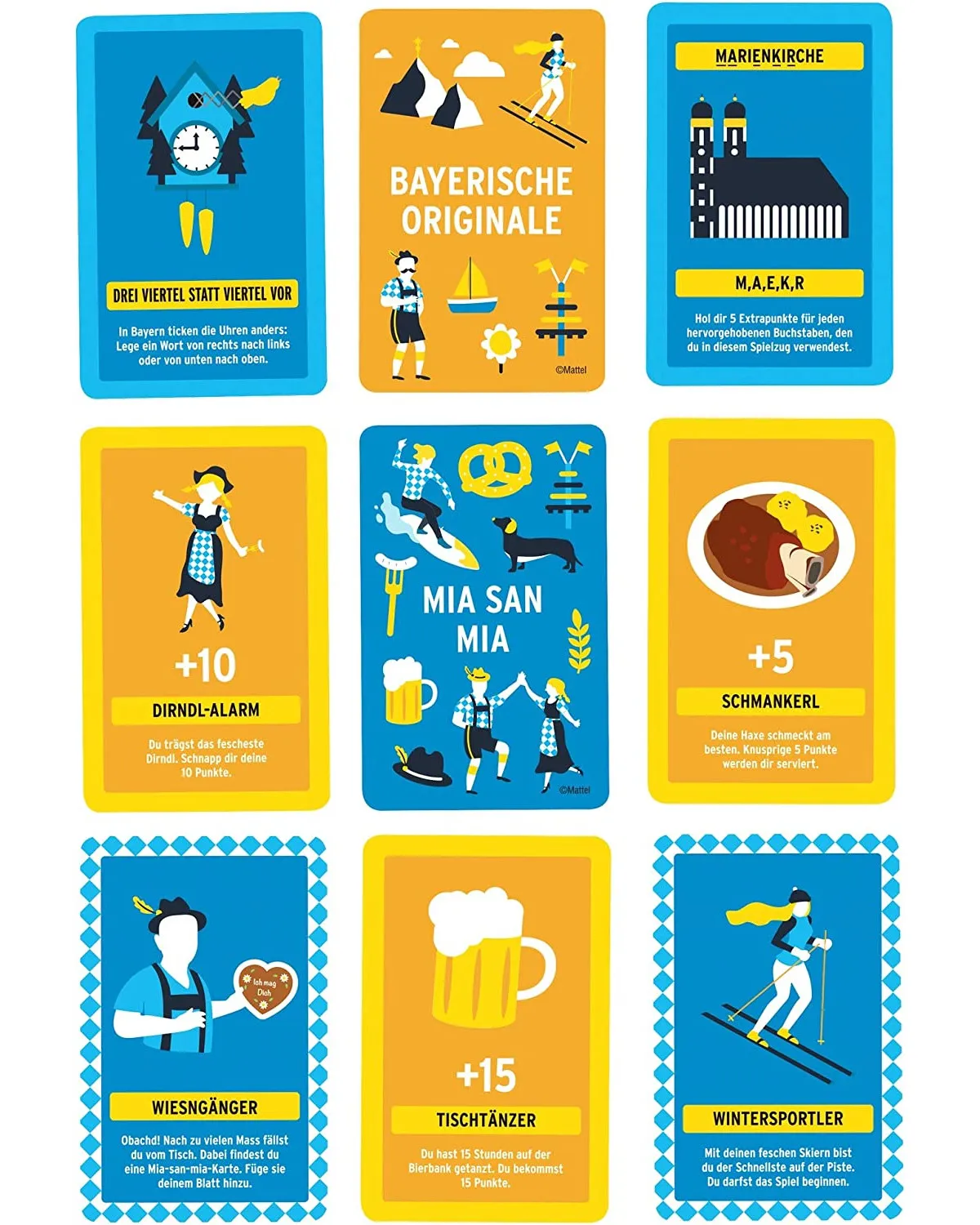Mattel - Scrabble - Dialekt-Edition: Bairisch