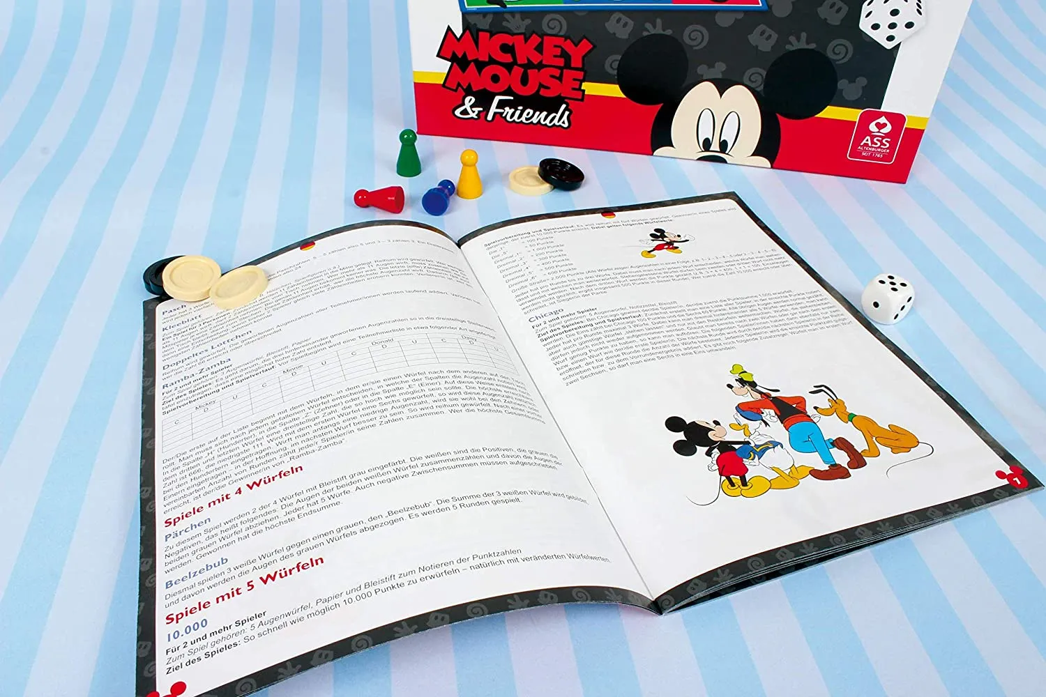 ASS Altenburger 22500204 - Mickey & Friends - Spielesammlung