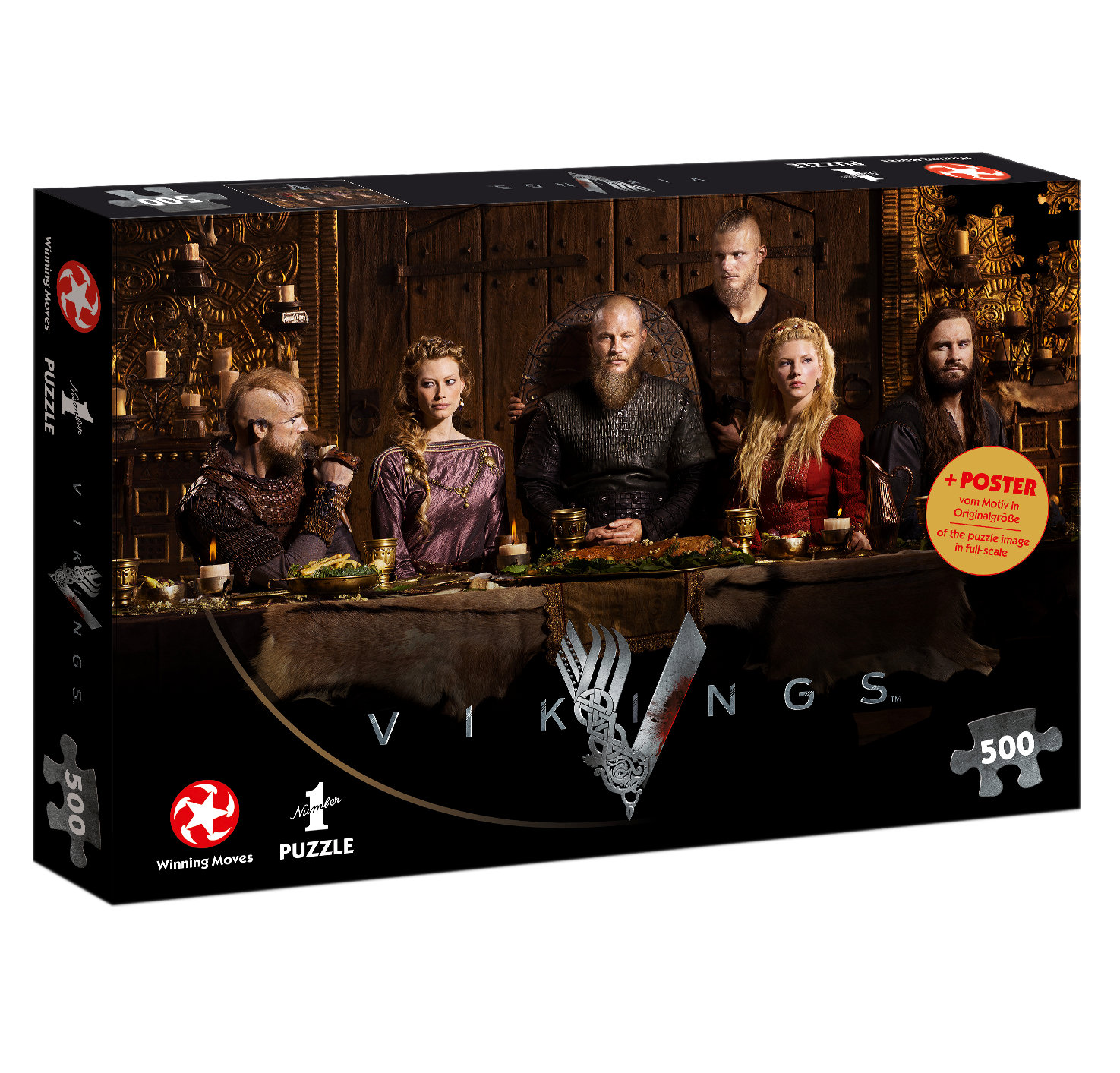 Puzzle - Vikings Ragnar's Court (500 Teile)