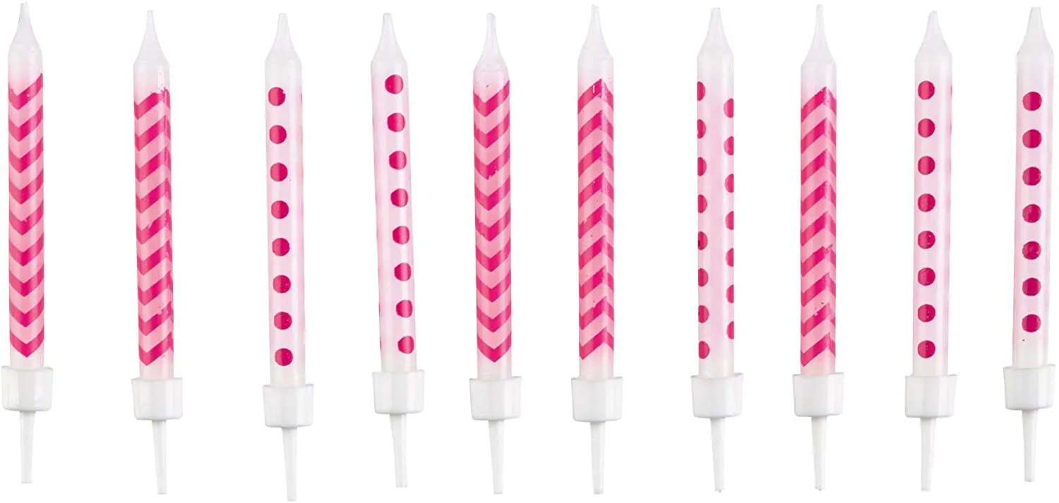 Amscan Kuchenkerzen mit Halterung - Prinzessin (10er Pack) Amscan Kuchenkerzen mit Halterung - Prinzessin (10er Pack)