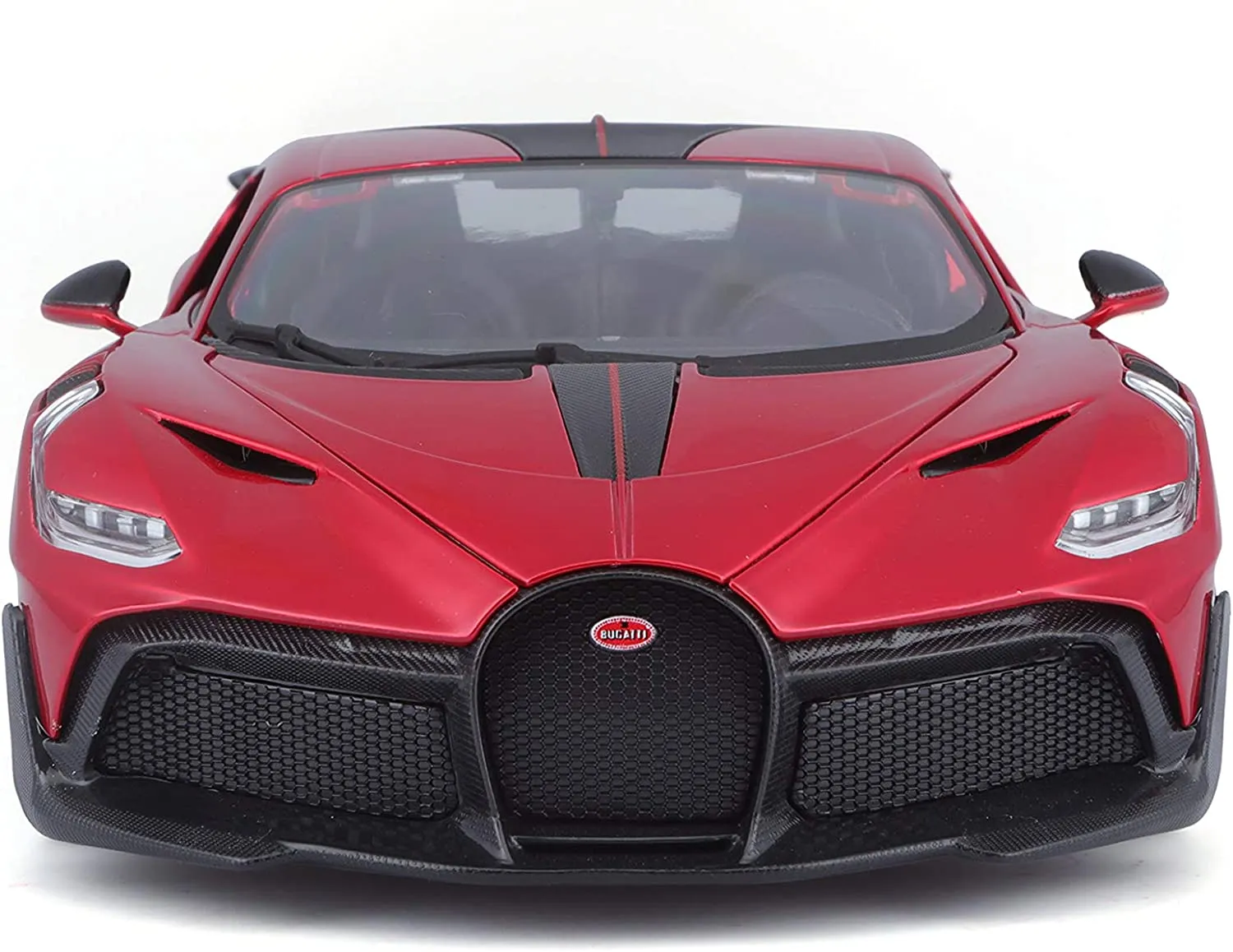 Bburago 18-11045 - Modellauto - Bugatti DIVO (rot metallic, Maßstab 1:18)