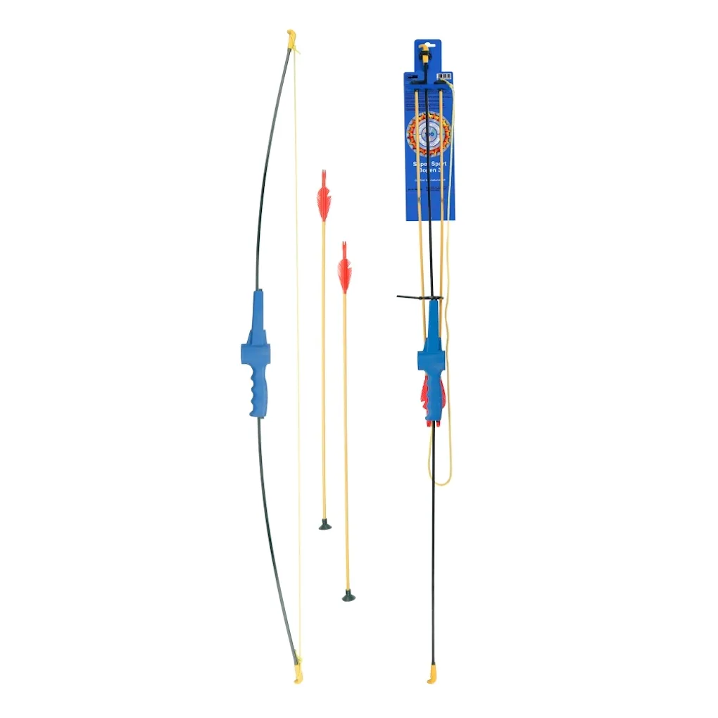 Ideal Sport - Super Sportbogen 3 (137cm, inklusive 2 Pfeilen)