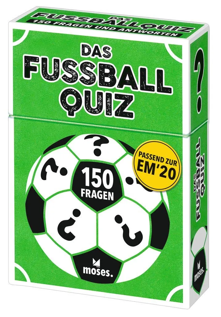 Moses Verlag - Das Fußball-Quiz (150 Fragen & Antworten)