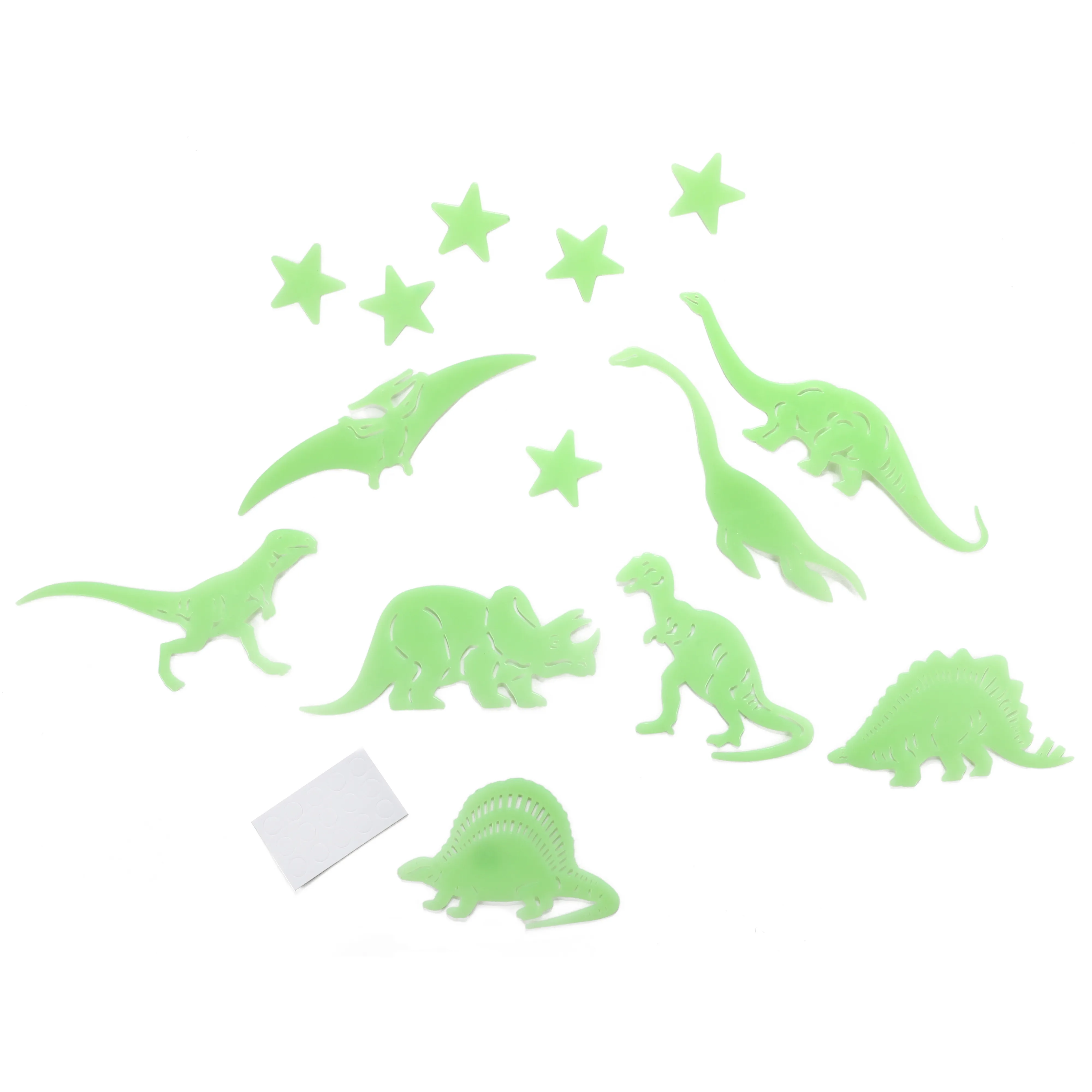 Toi-Toys - WORLD OF DINOSAURS - Fluoreszierende Dino-Aufkleber