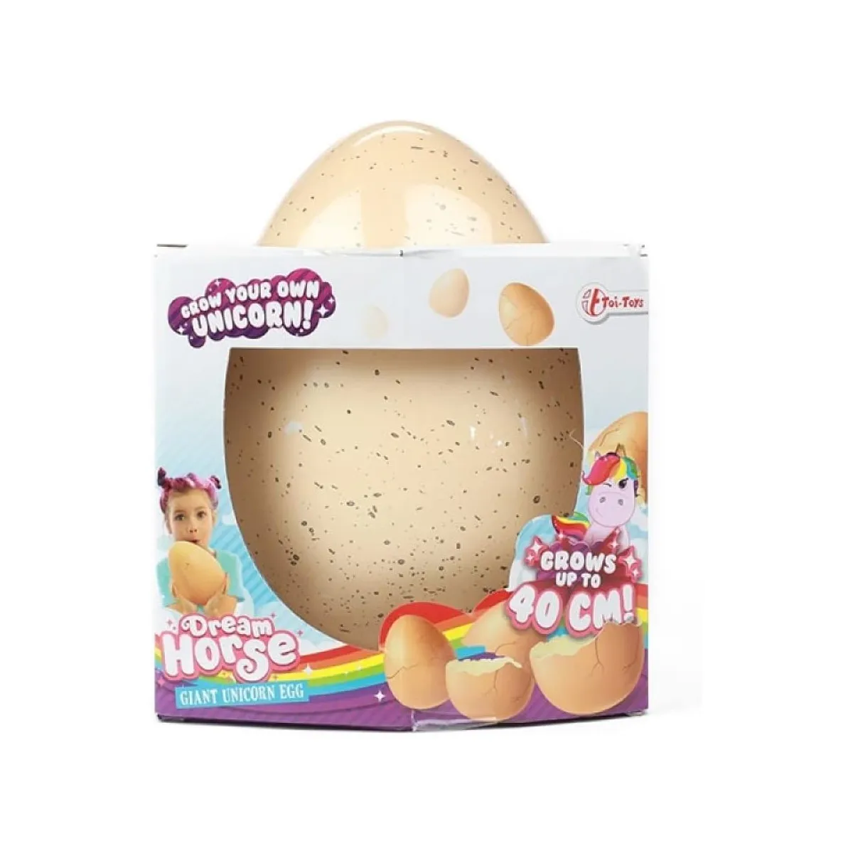 Toi-Toys - DREAM HORSE Schlüpf-Ei XXL -Einhorn