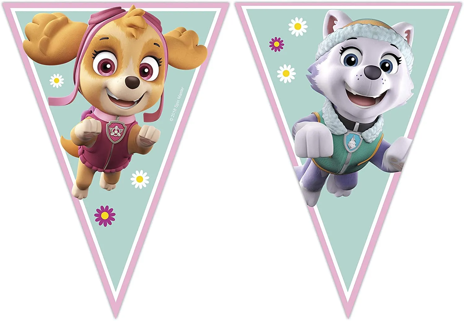 Procos - Paw Patrol Skye - Wimpelkette (2,3m)