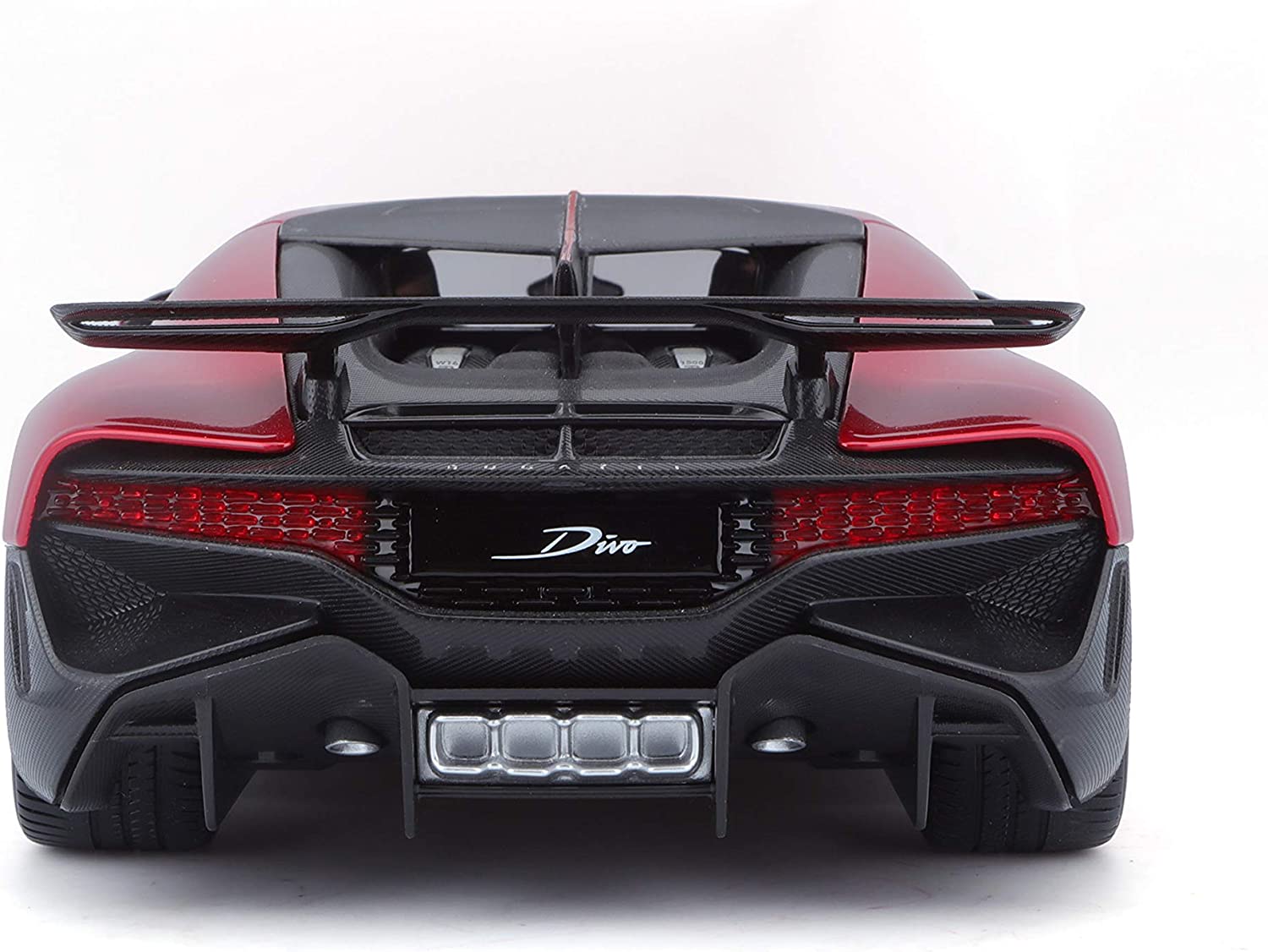 Bburago 18-11045 - Modellauto - Bugatti DIVO (rot metallic, Maßstab 1:18)