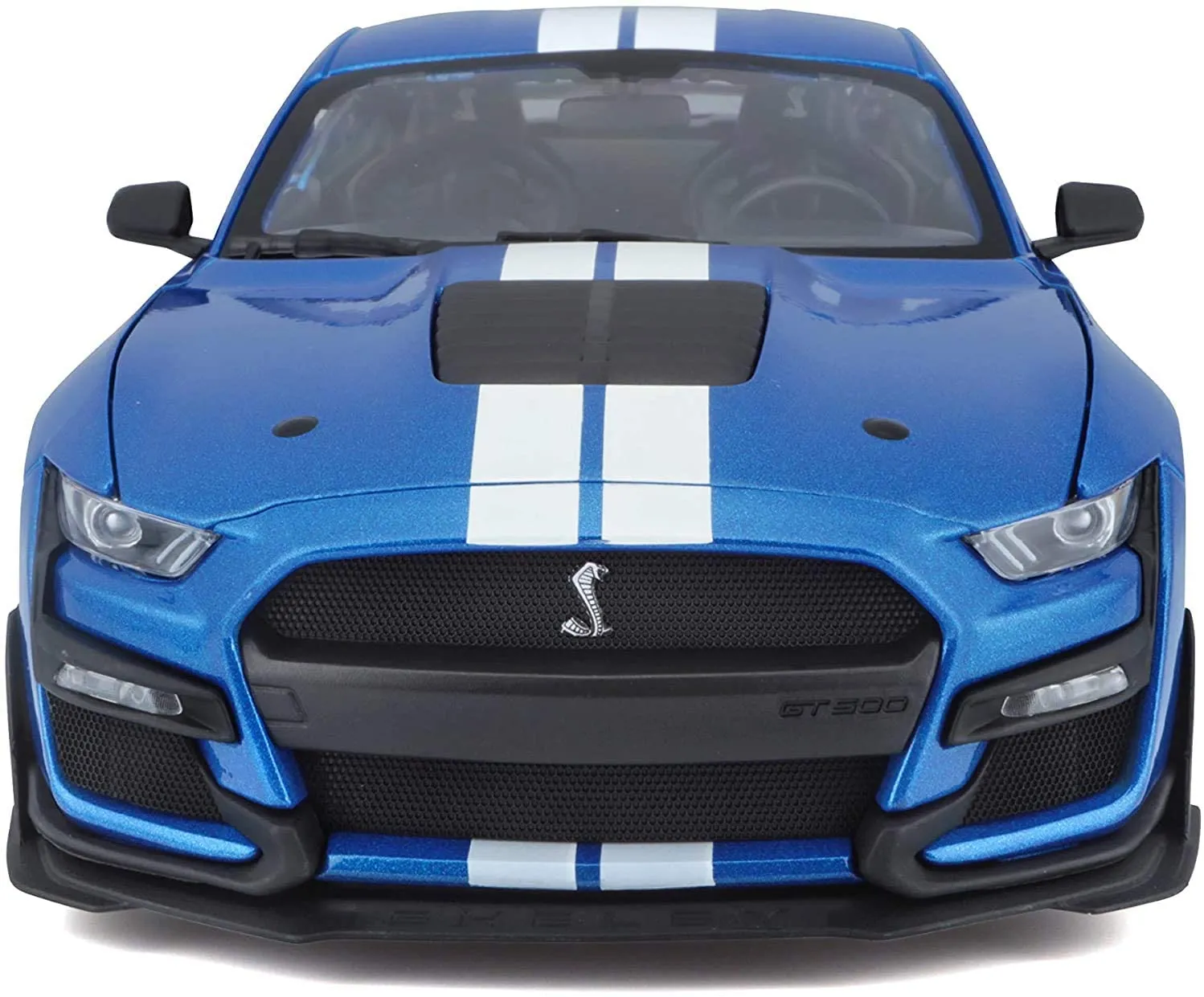Maisto 31388 - Modellauto - Mustang Shelby GT500 '20 (blau, Maßstab 1:18)