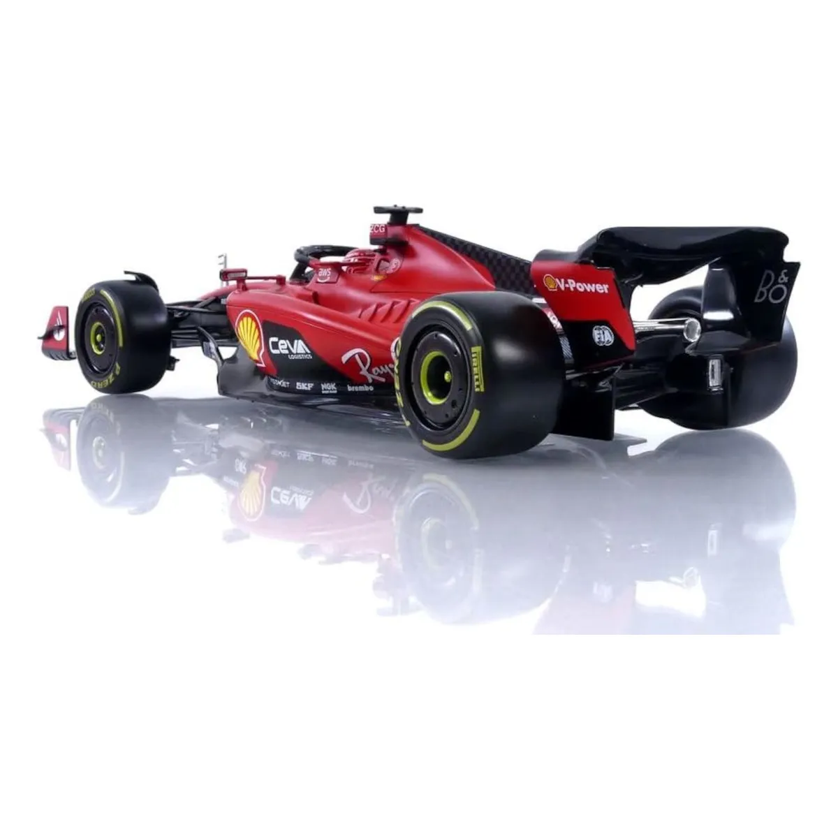 Bburago 18-16812L - Modellauto - F1 Ferrari SF-23, 2023 Leclerc (Maßstab 1:18)
