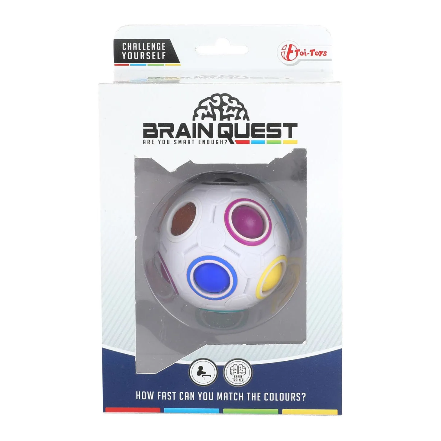 Toi-Toys 51085A - Zauberball - Color Match (7cm)