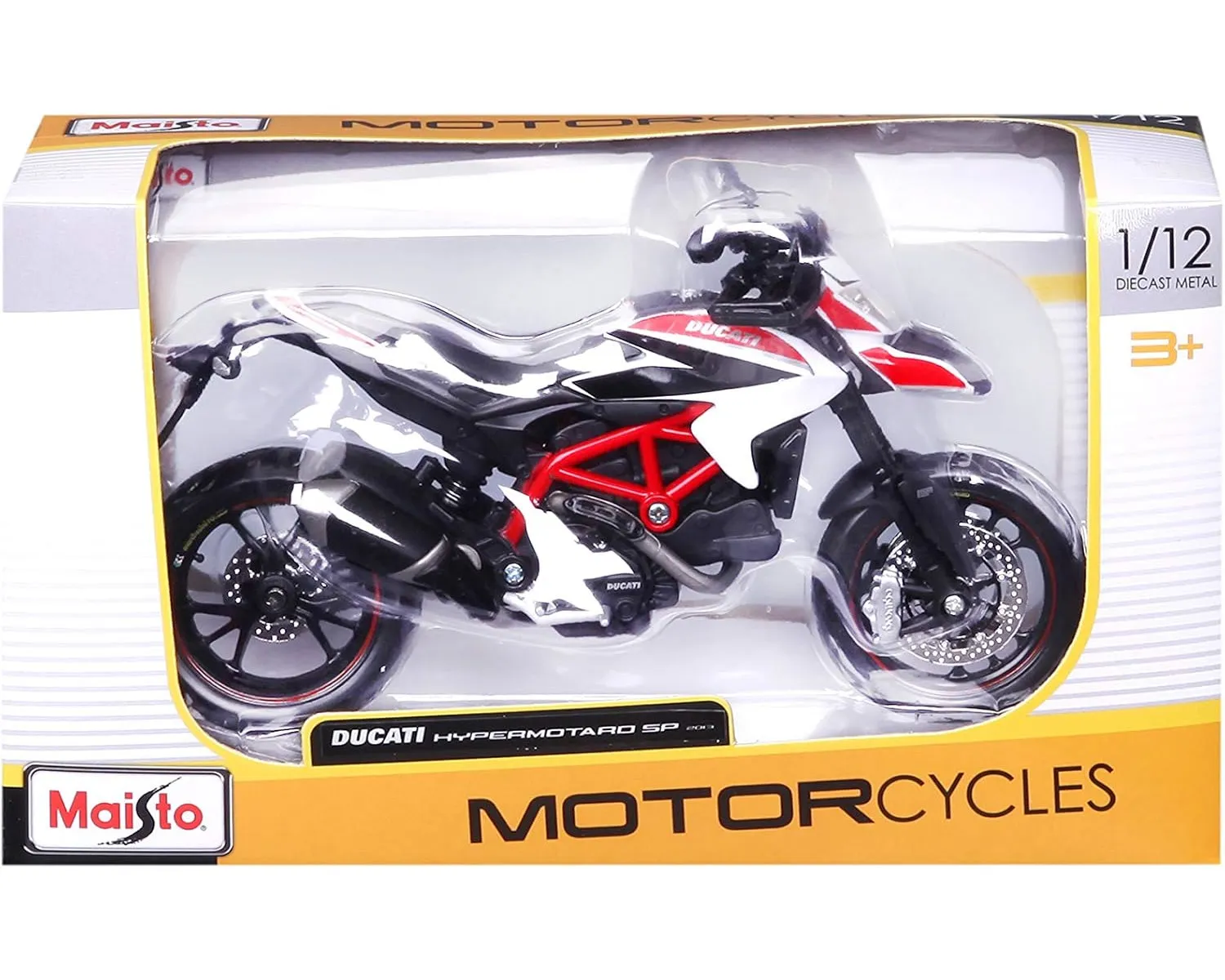 Maisto 5-13015 - Modellmotorrad - Ducati Hypermotorad SP (Maßstab 1:12)