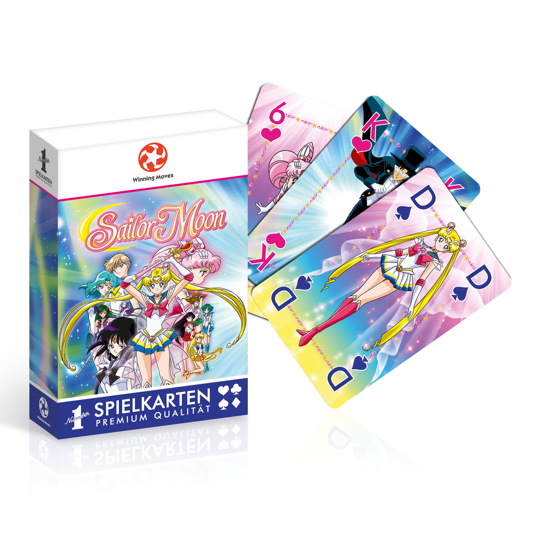 Number 1 Spielkarten - Sailor Moon