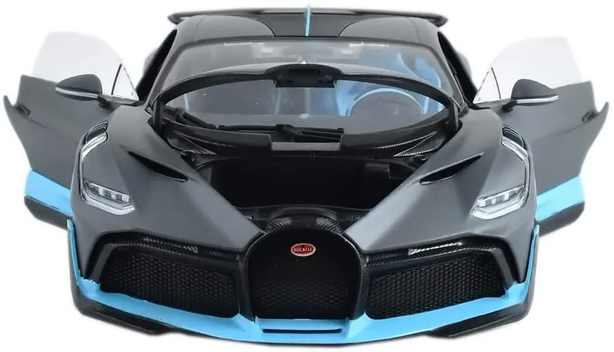 Bburago 18-11045BK - Modellauto - Bugatti DIVO (grau, Maßstab 1:18)