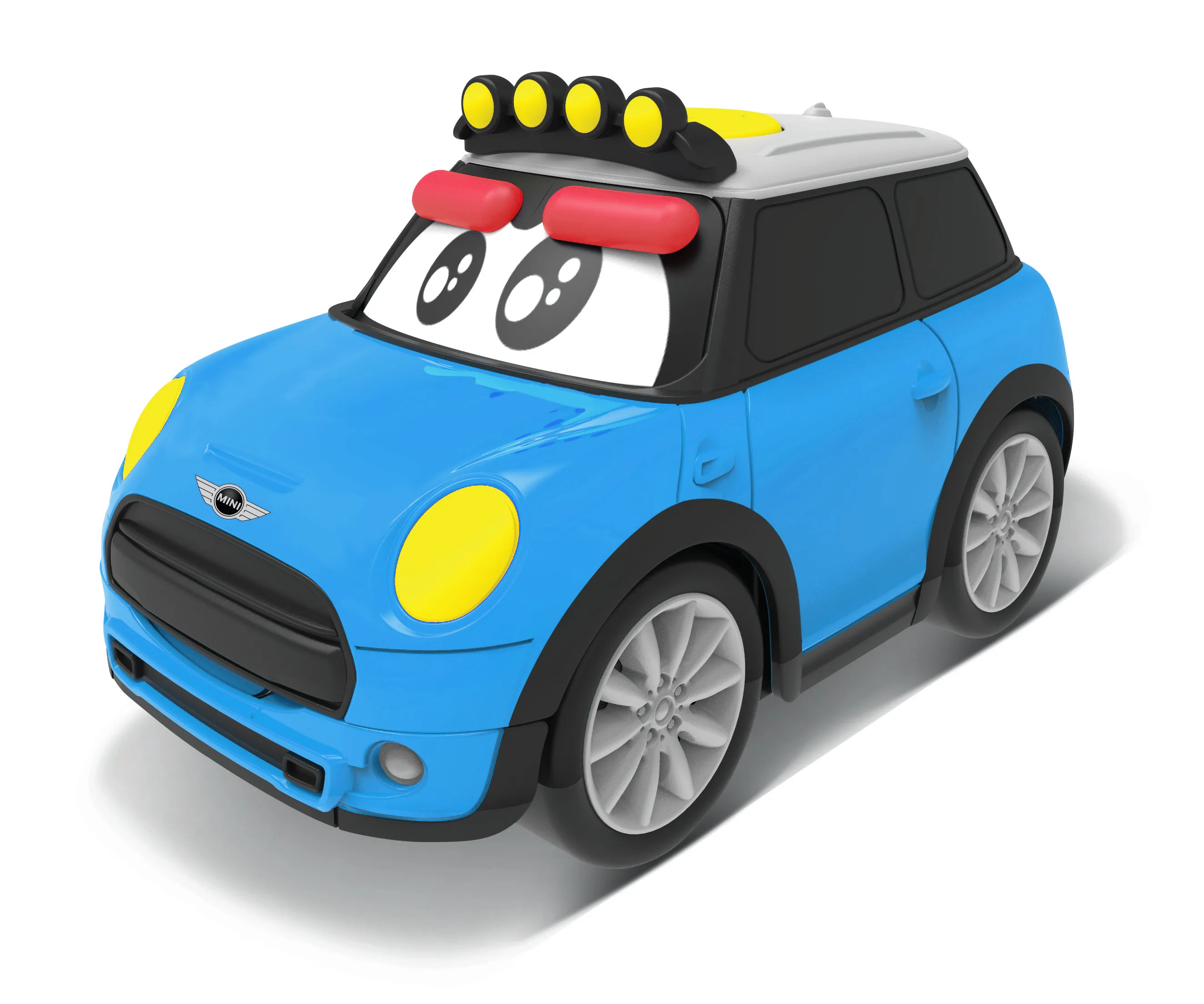BB Junior - Spielzeugauto - Laugh & Play Mini Cooper (13,5cm, blau)