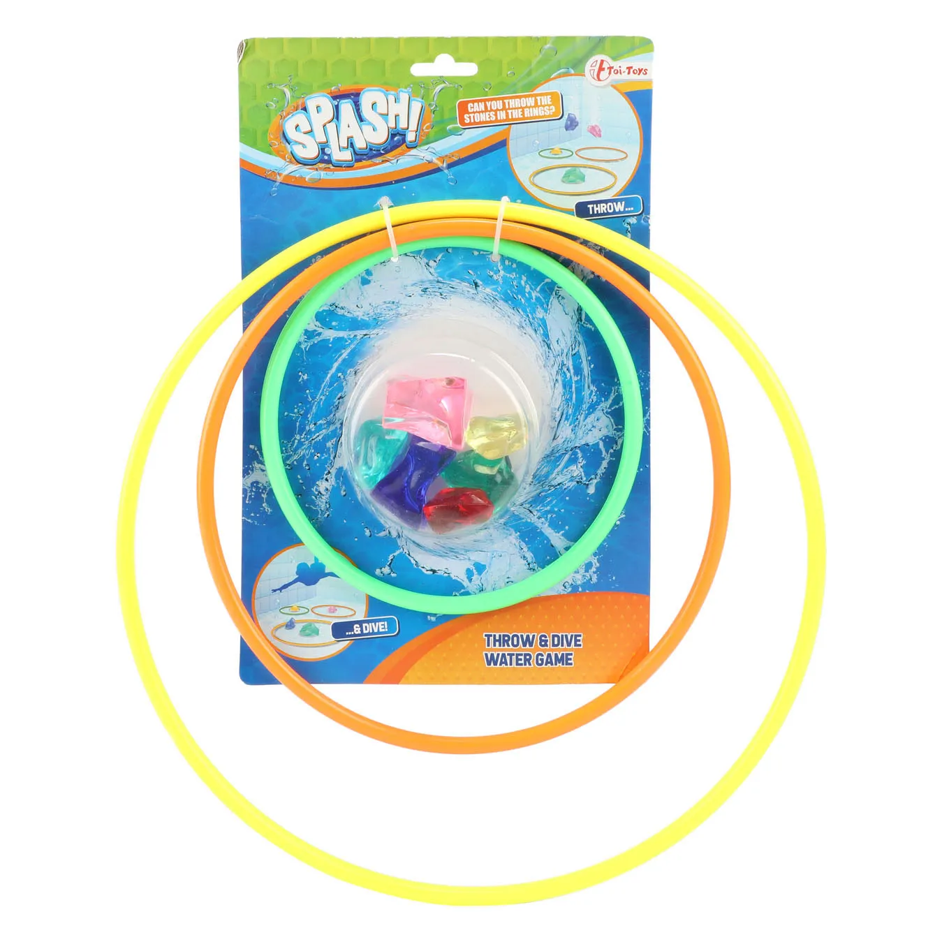 Toi-Toys - SPLASH Ringwurfspiel für Unterwasser (Tauchspiel)