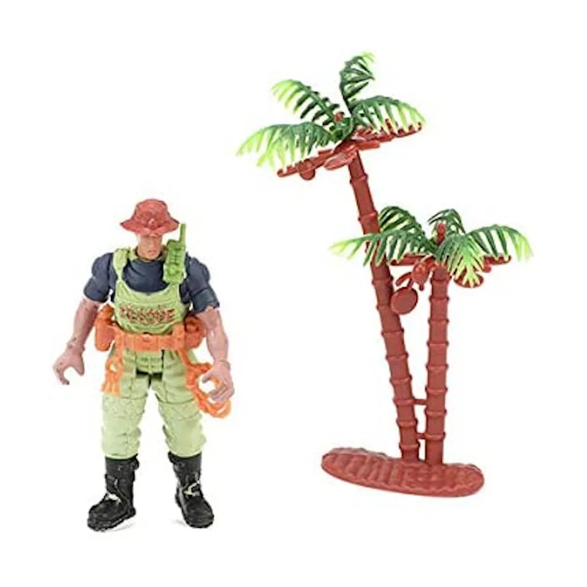 Toi-Toys - Spielfiguren Set - World of Dinosaurs (Boot, Dinos, Motorrad, Figuren)