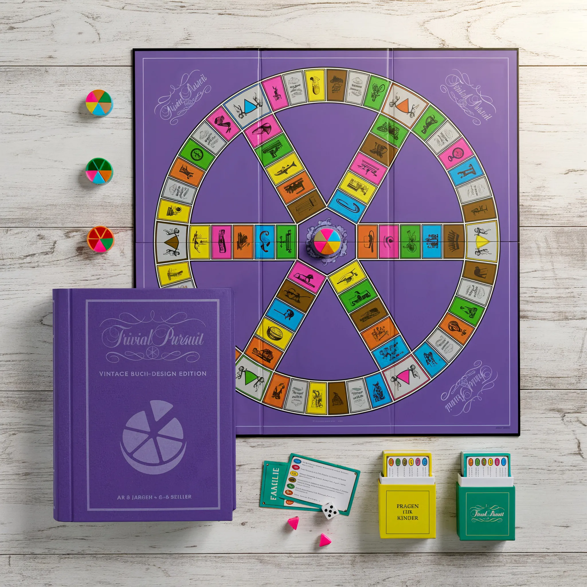 Trivial Pursuit - Vintage Buch-Design Edition