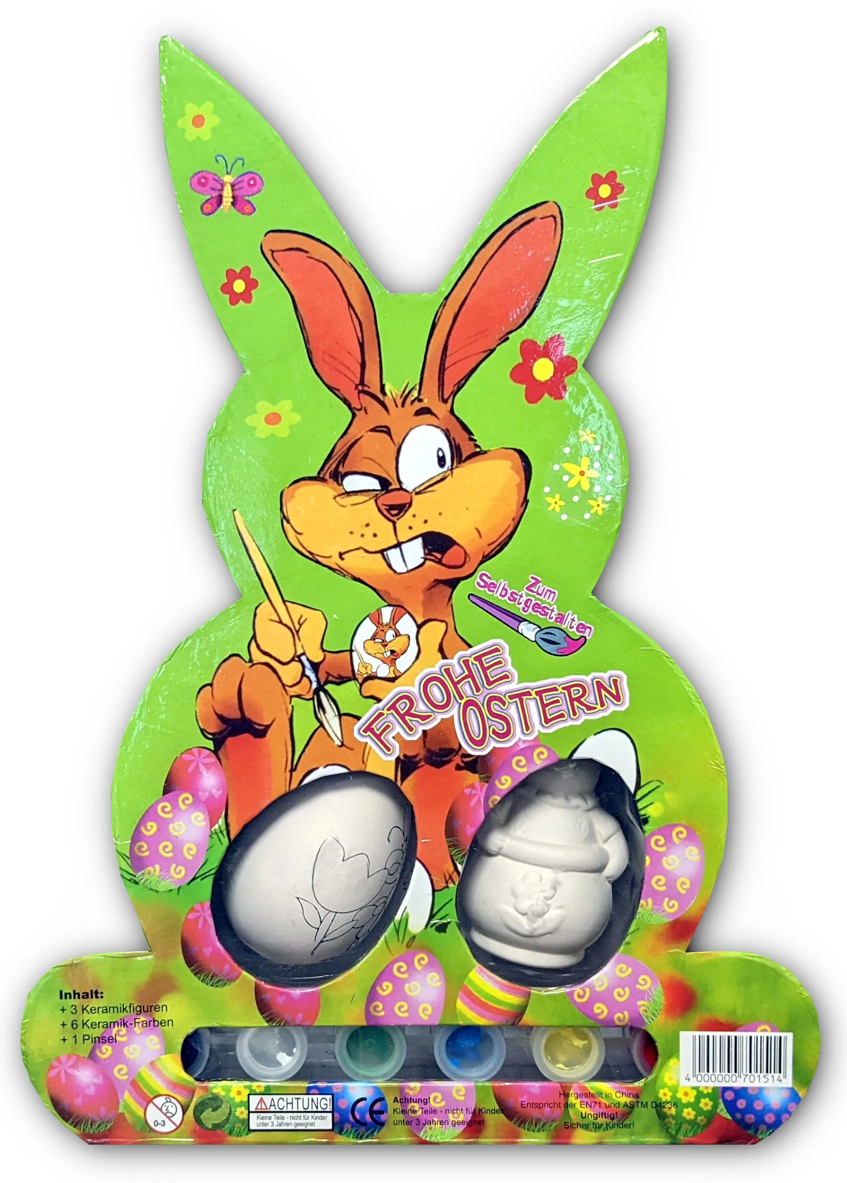 F.I.G. - Großes Oster-Malset II (Kreativ-Malset, Gips-Set)