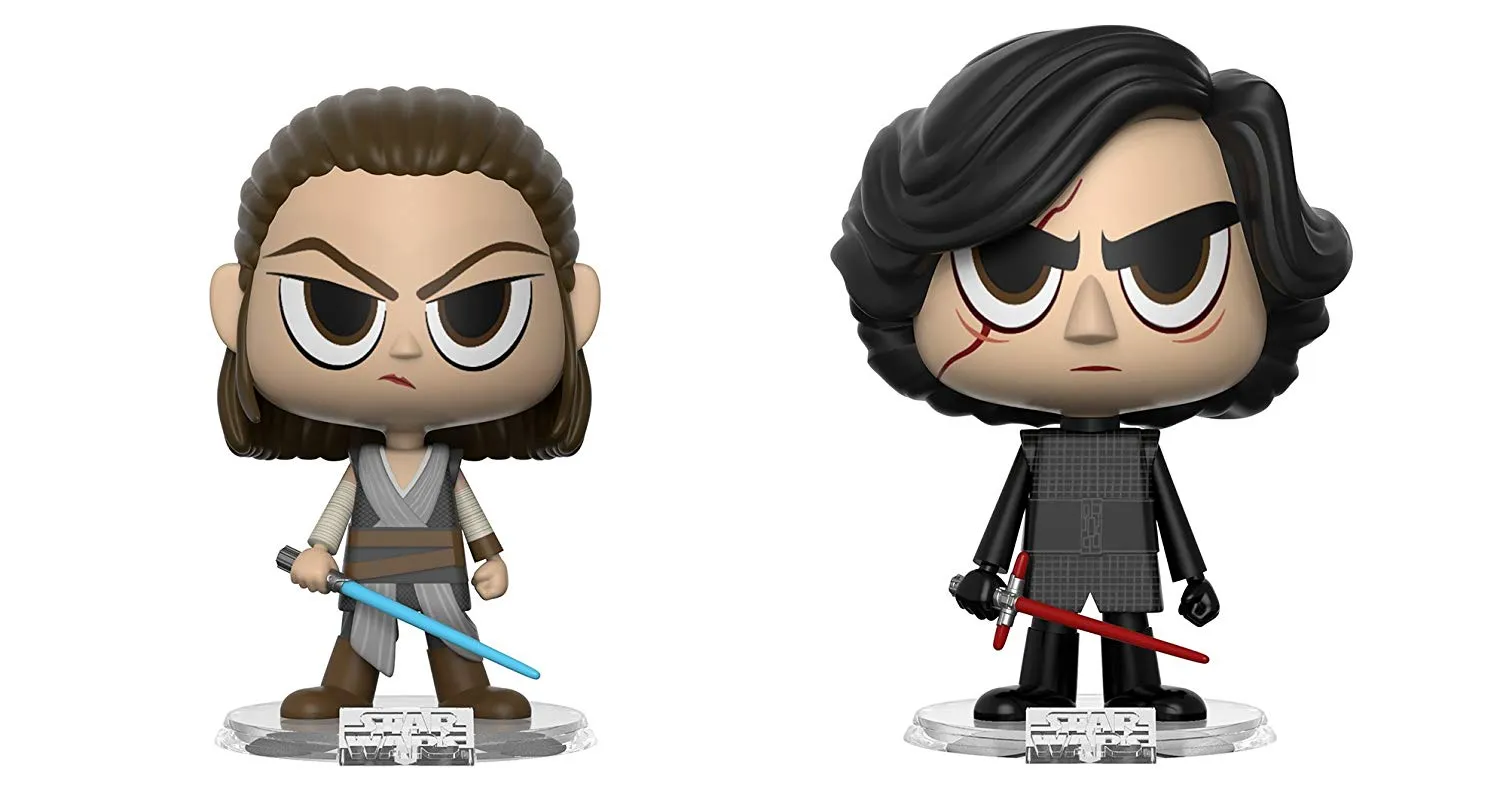 Funko Star Wars Bobble-Head : Rey & Kylo