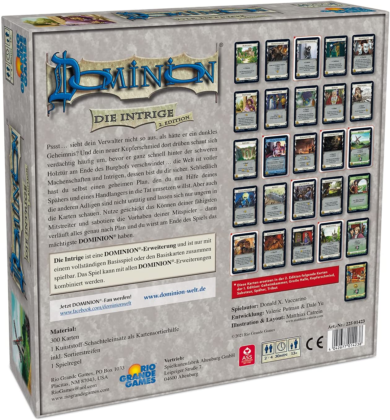 RGG - Dominion - Erweiterung Die Intrige (2. Edition)