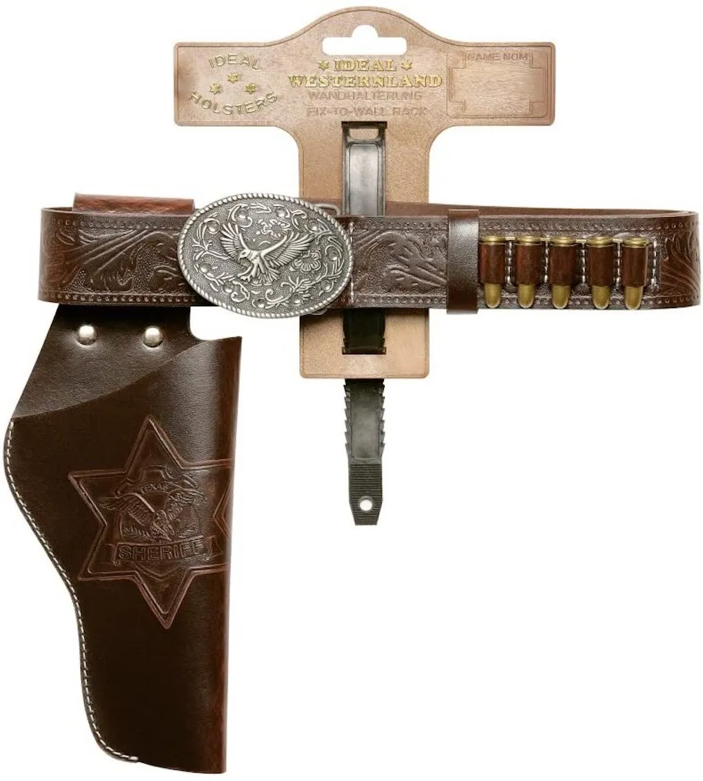 Schrödel 750 0124 - Ideal Westernland - Pistolengürtel »Lady« 1 Holster (65-105cm)