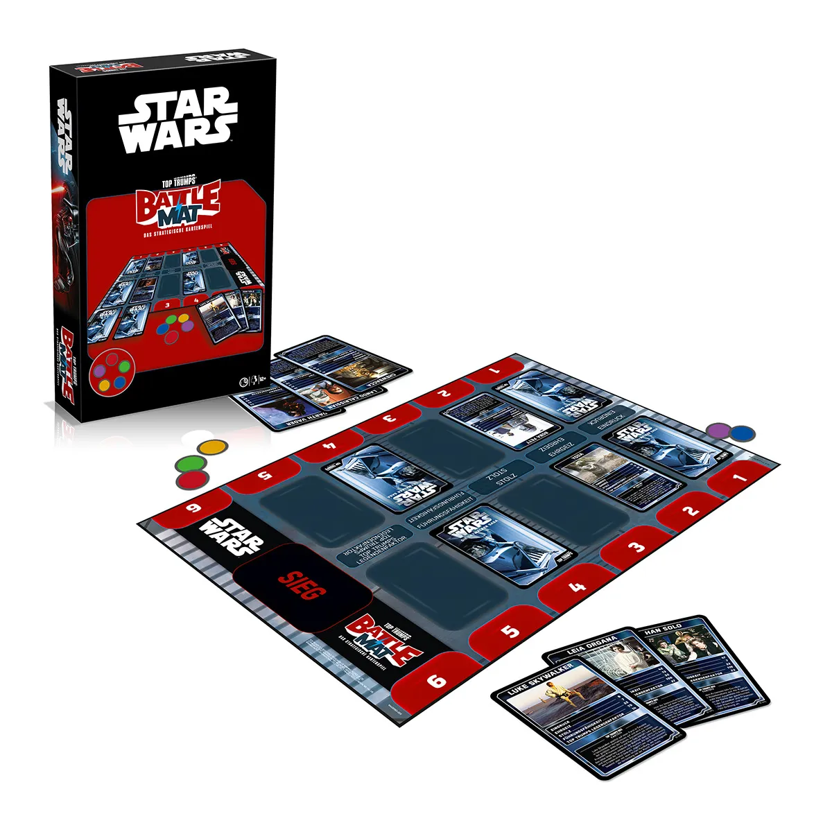 Battle Mat - Star Wars inkl. Top Trumps