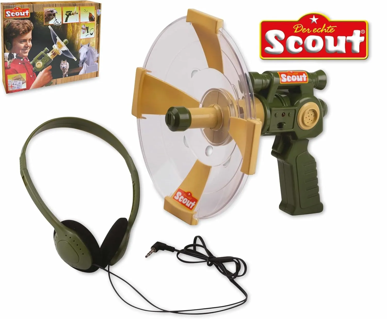 Happy People 19445 - Scout Geräuschverstärker inkl. Richtmikrofon