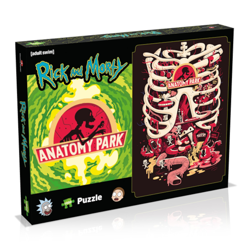 Rick and Morty - Puzzle - Anatomy Park (1000 Teile)