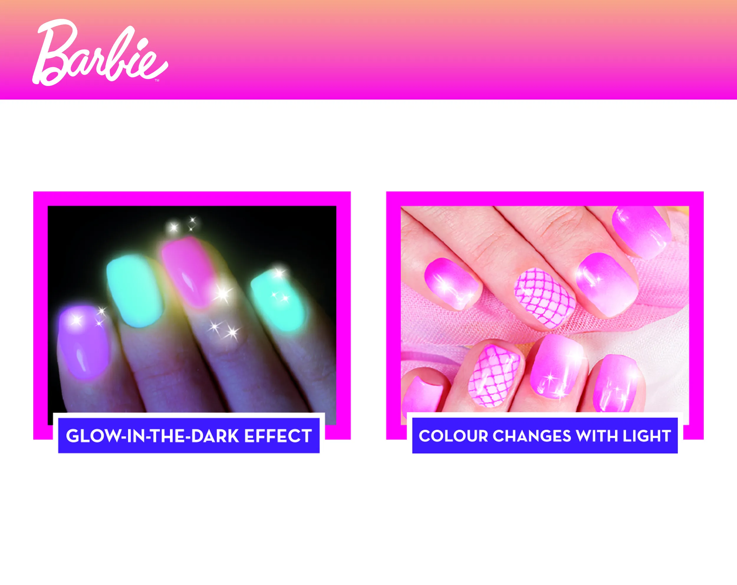 Lisciani 102747 - Barbie - Trendy Nail Art Nagellack