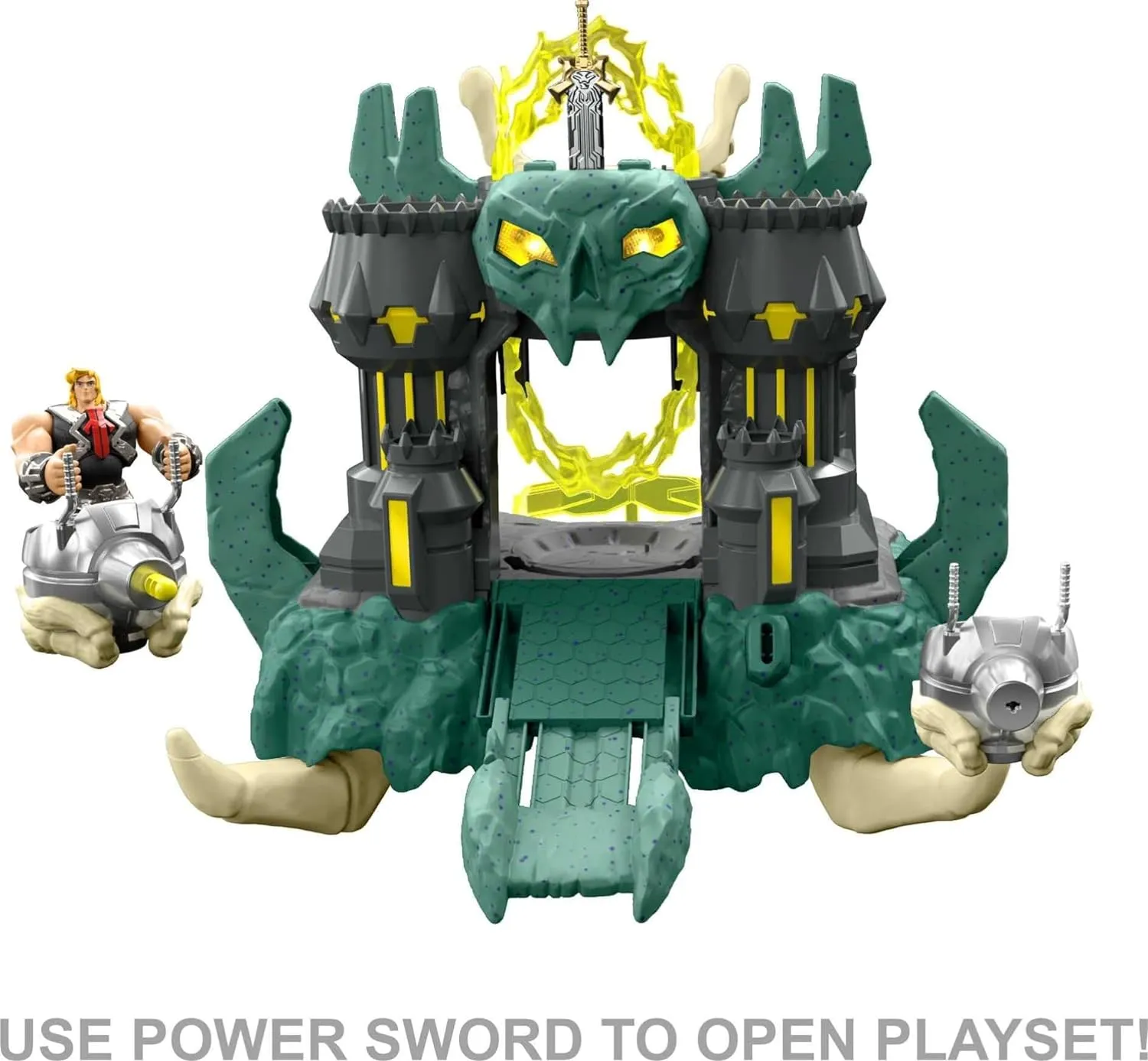 Mattel HGW39 - Masters of the Universe Spielset - Castle Grayskull (mit Licht & Sound)