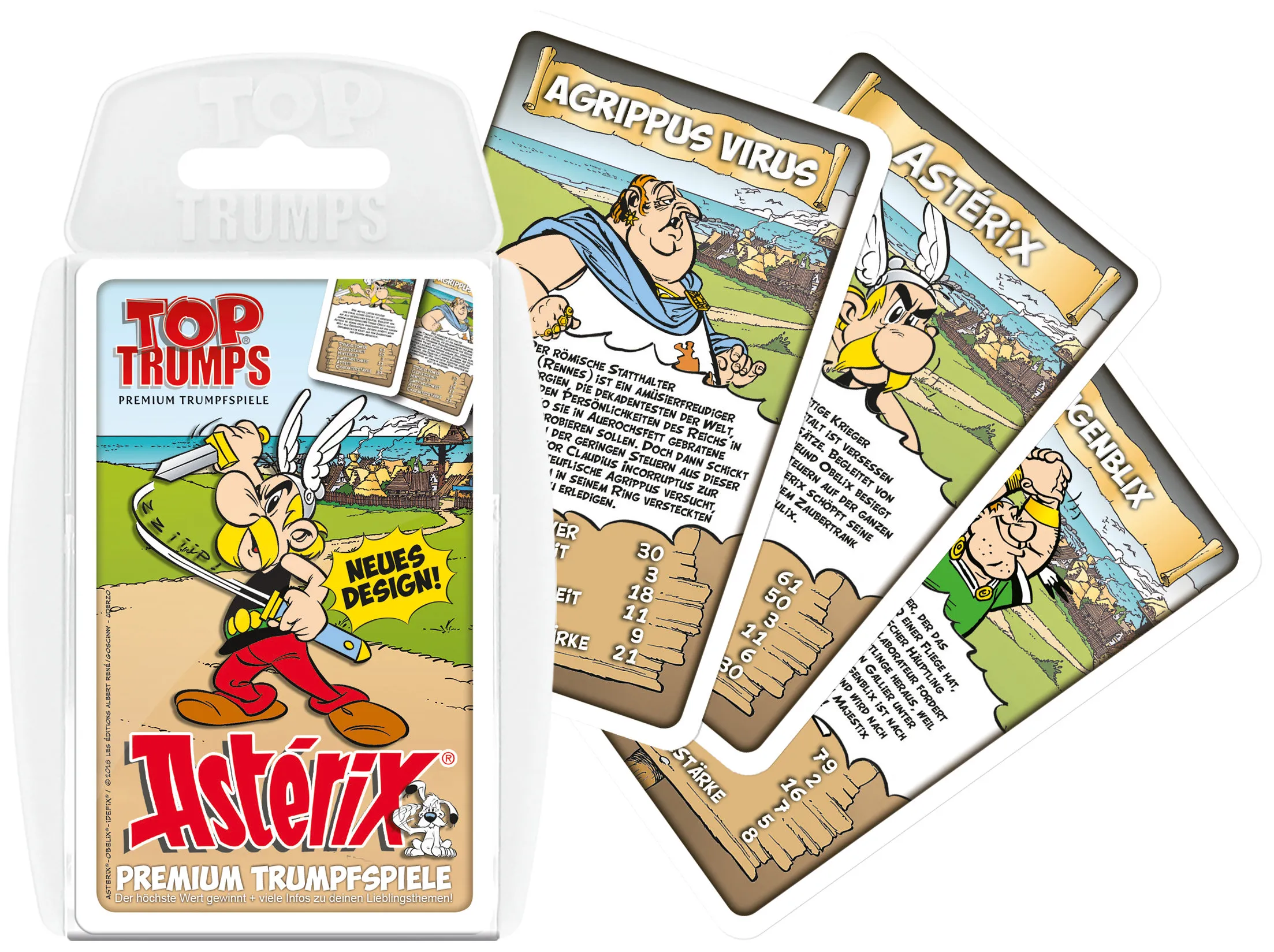 Monopoly Asterix und Obelix Collector's Edition + Top Trumps Asterix