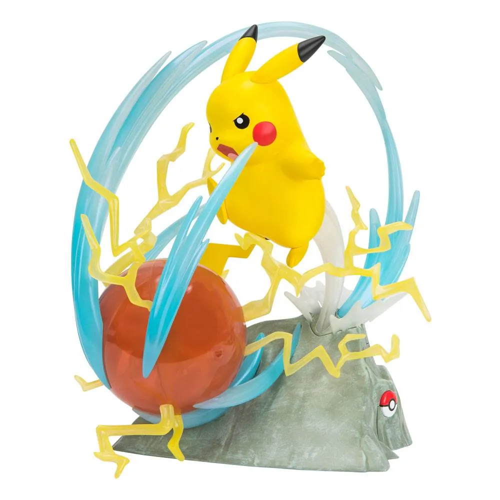 Pokémon - 25. Jubiläum Light FX Deluxe Figur - Pikachu (33cm)