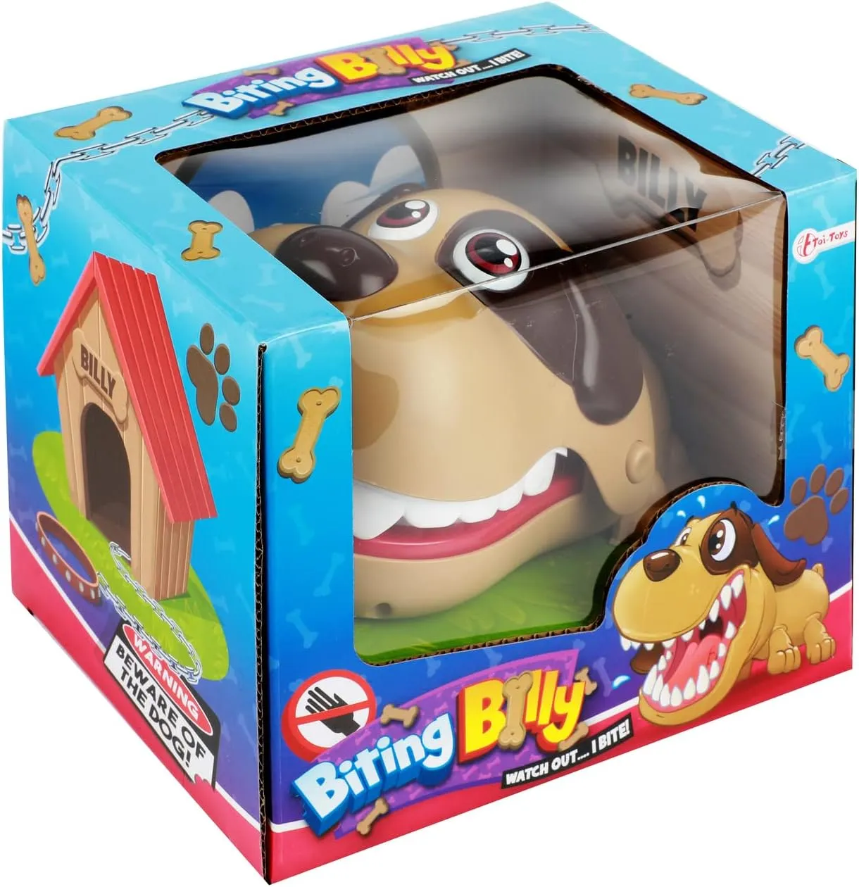 Toi-Toys - Spiel - Biting Billy - Der Hund sieht so süß aus...