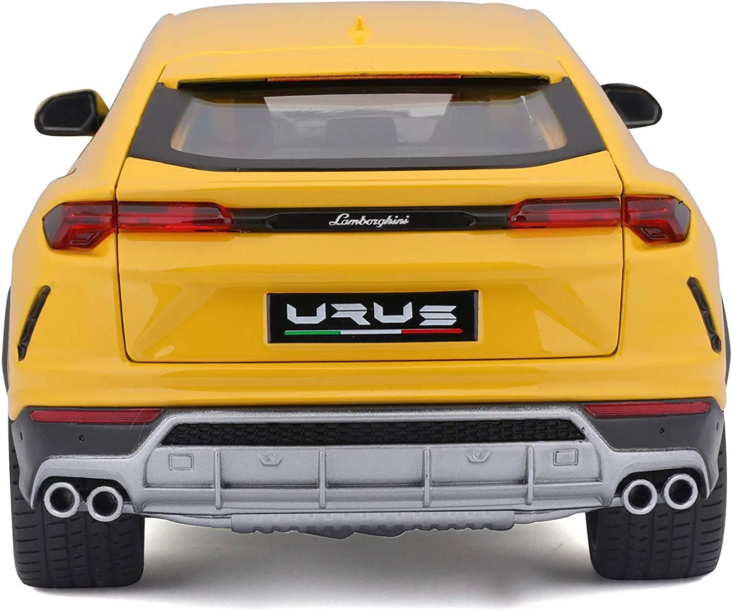 Bburago 18-11042Y - Modellauto - Lamborghini Urus (gelb, Maßstab 1:18)