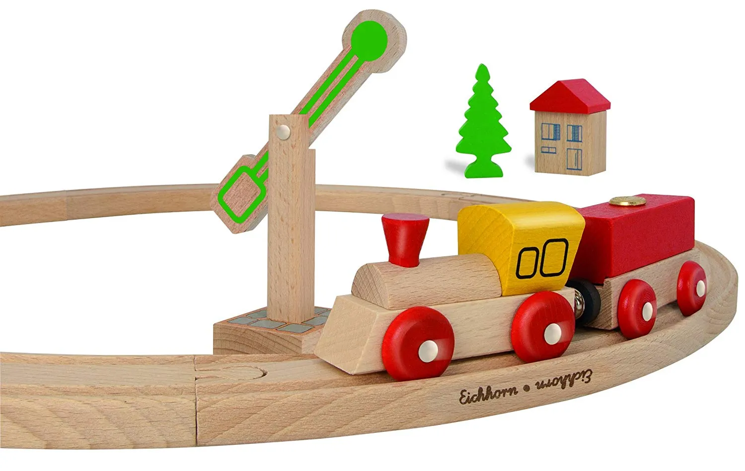 Eichhorn Holzeisenbahn Bundle (5-teilig)
